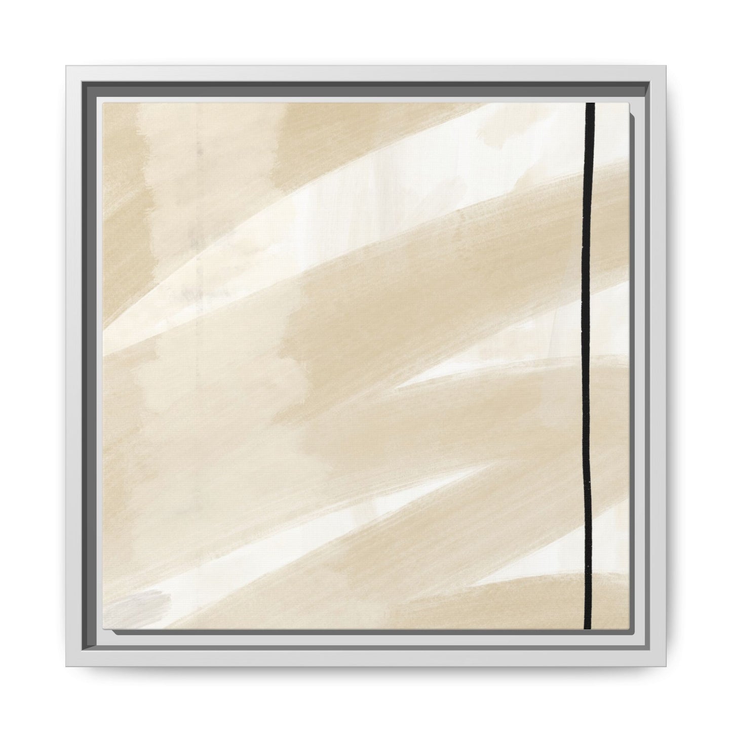 Modern Abstract Framed Canvas Art - Multi-color Wall Decor