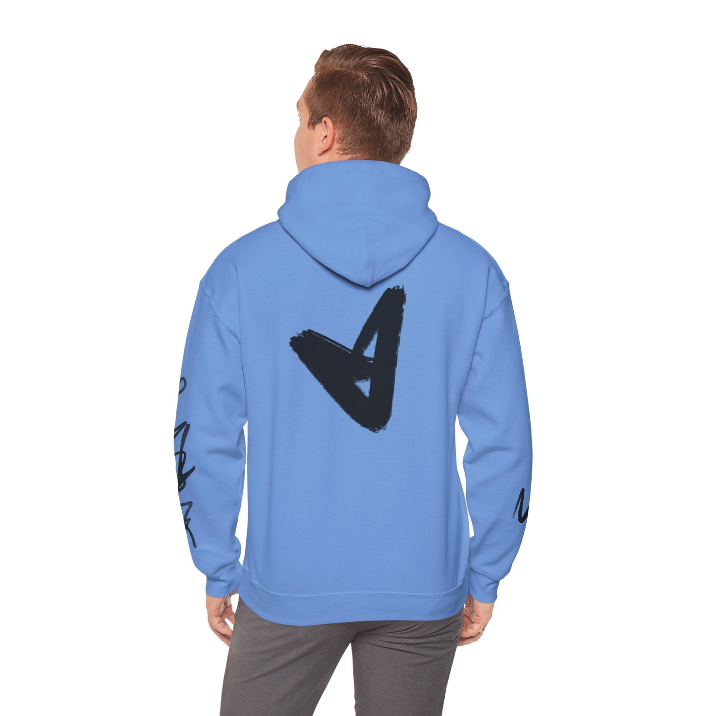 Black hart hoddie