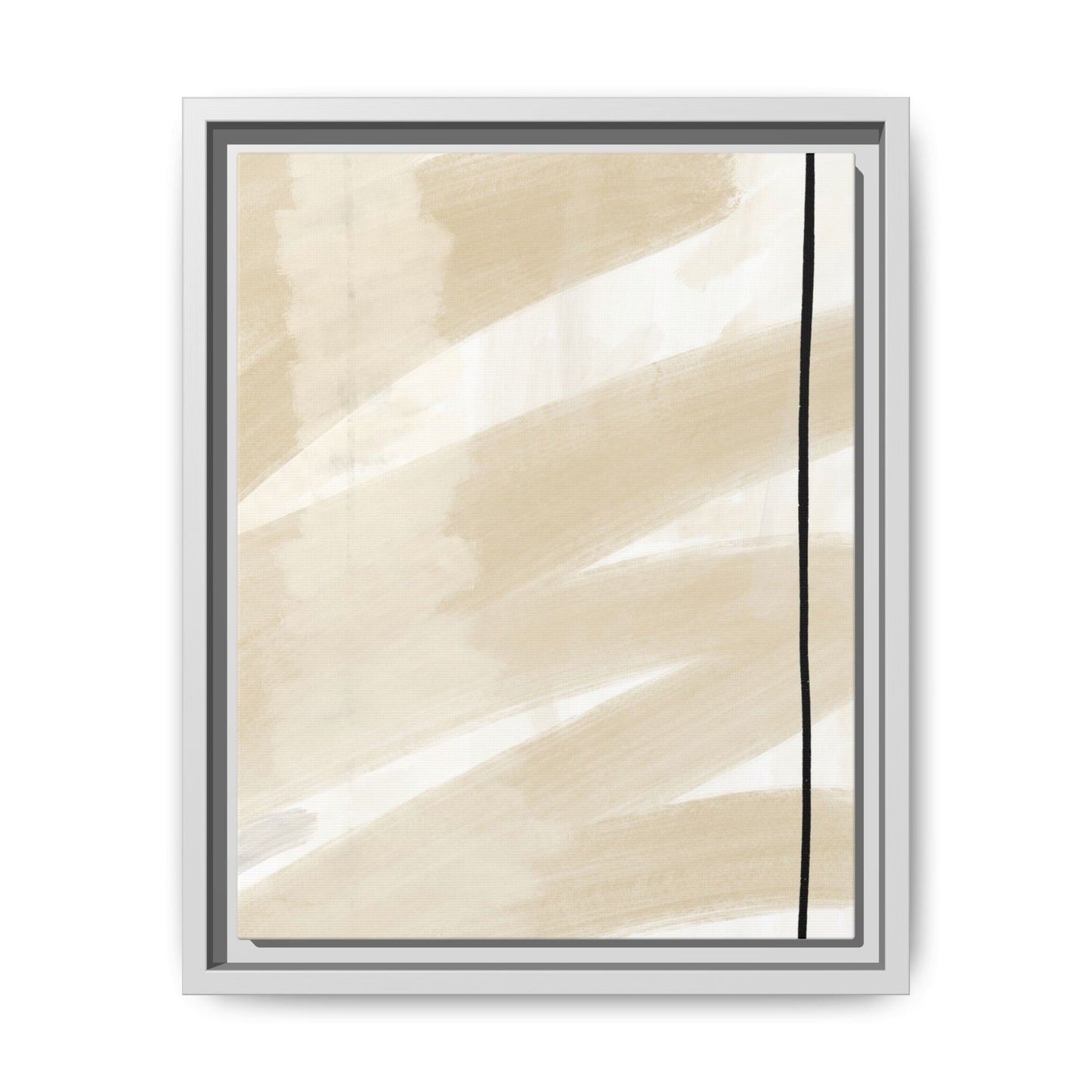 Modern Abstract Framed Canvas Art - Multi-color Wall Decor