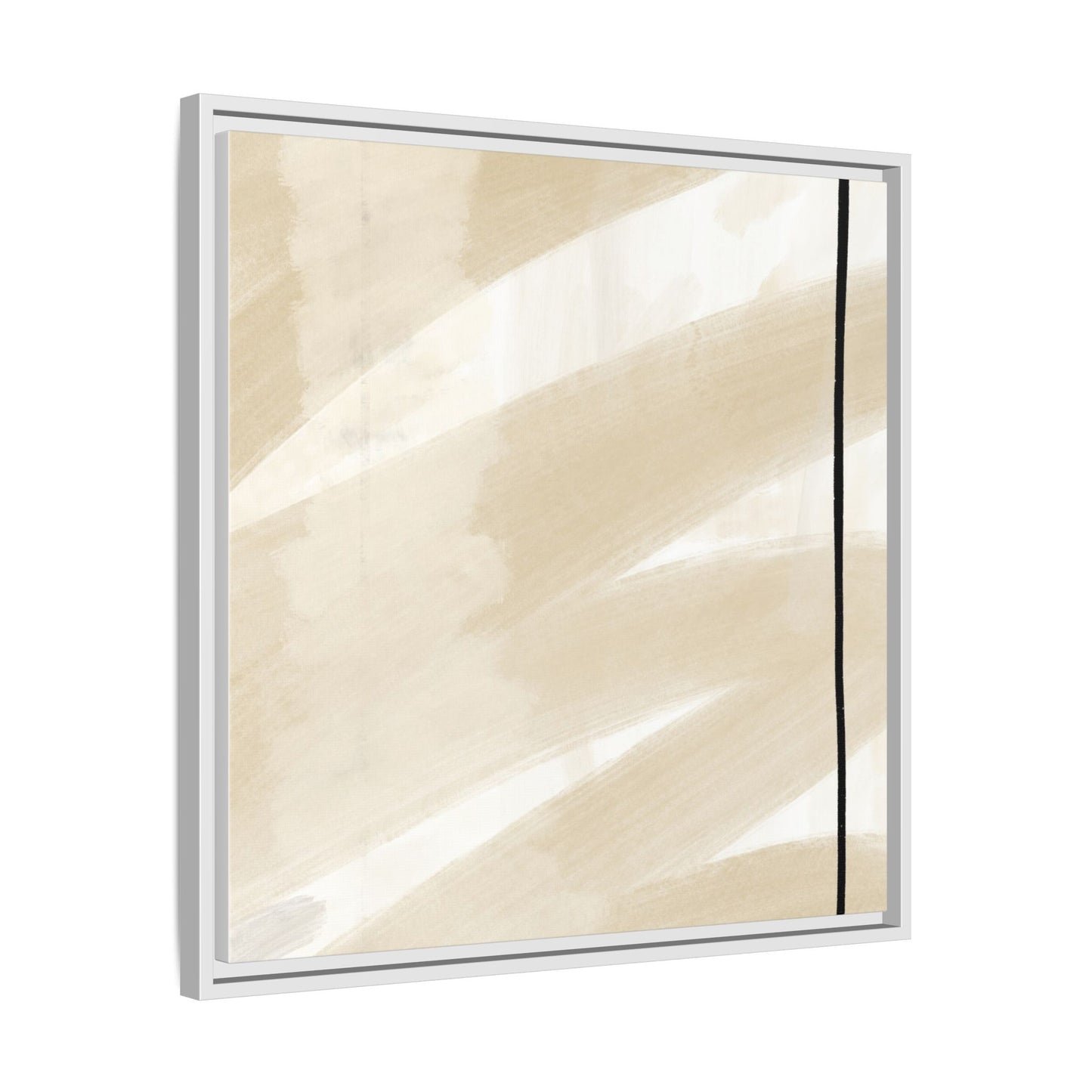 Modern Abstract Framed Canvas Art - Multi-color Wall Decor