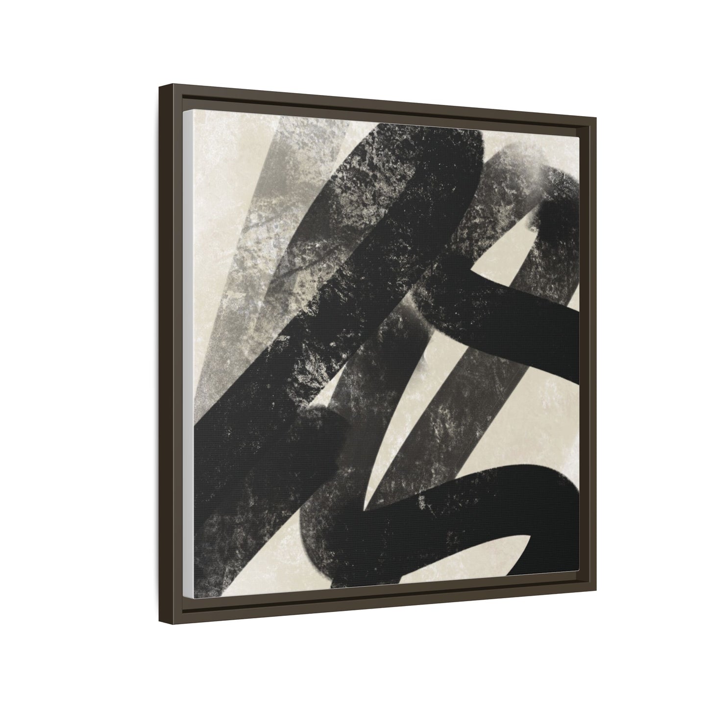 Modern Abstract Framed Canvas Art - Multi-Color Decorative Wall Decor