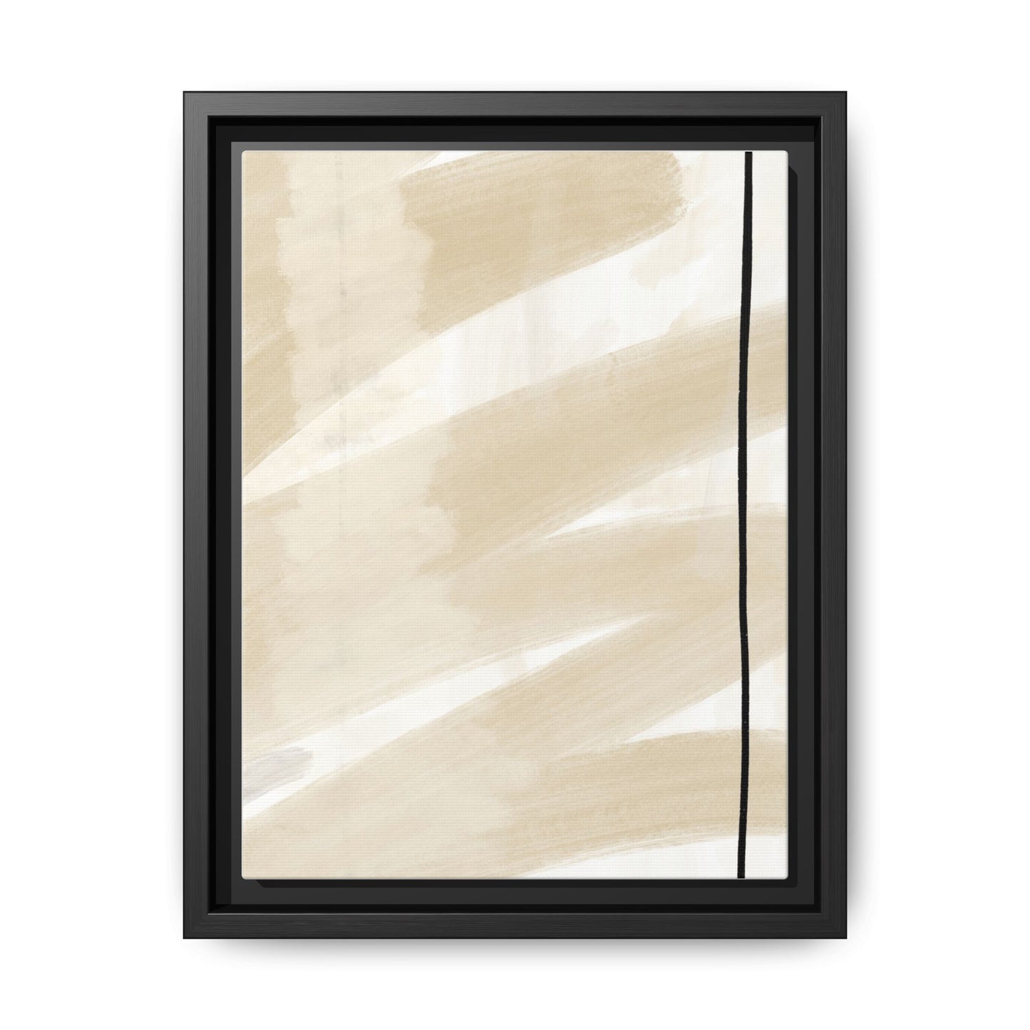 Modern Abstract Framed Canvas Art - Multi-color Wall Decor