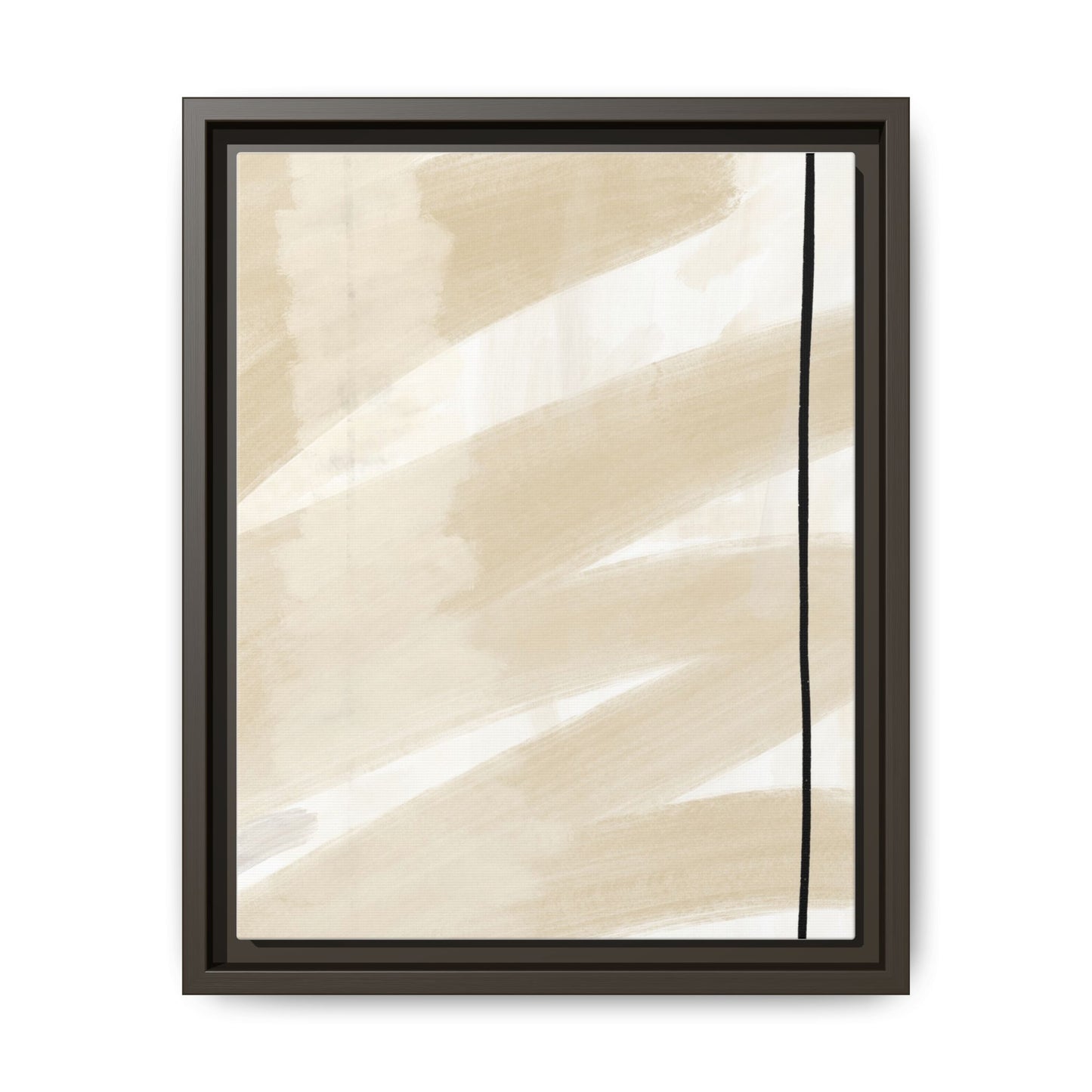 Modern Abstract Framed Canvas Art - Multi-color Wall Decor