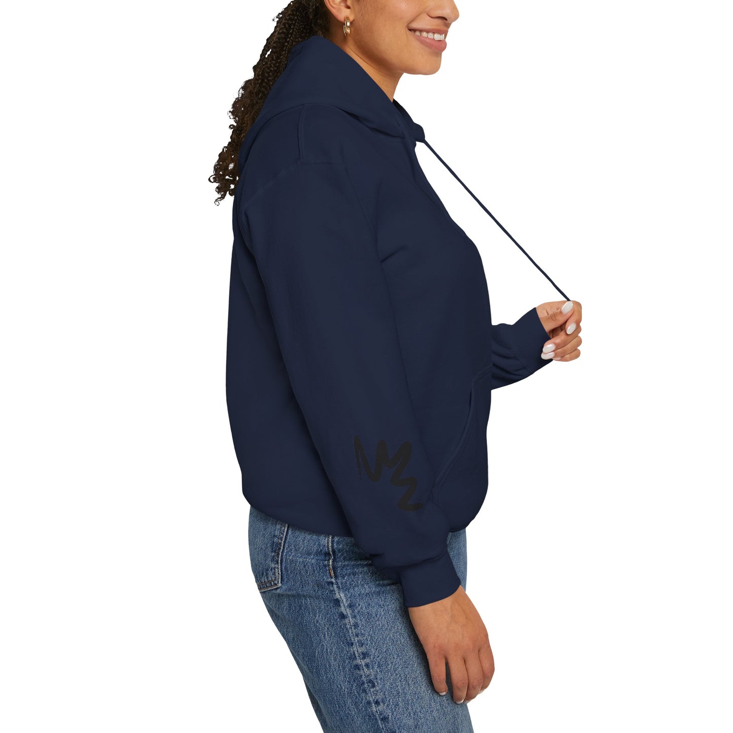 Black hart hoddie