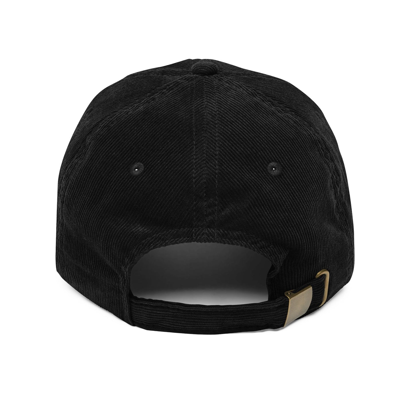 Vintage Corduroy Cap with 'Attitude' Embroidery