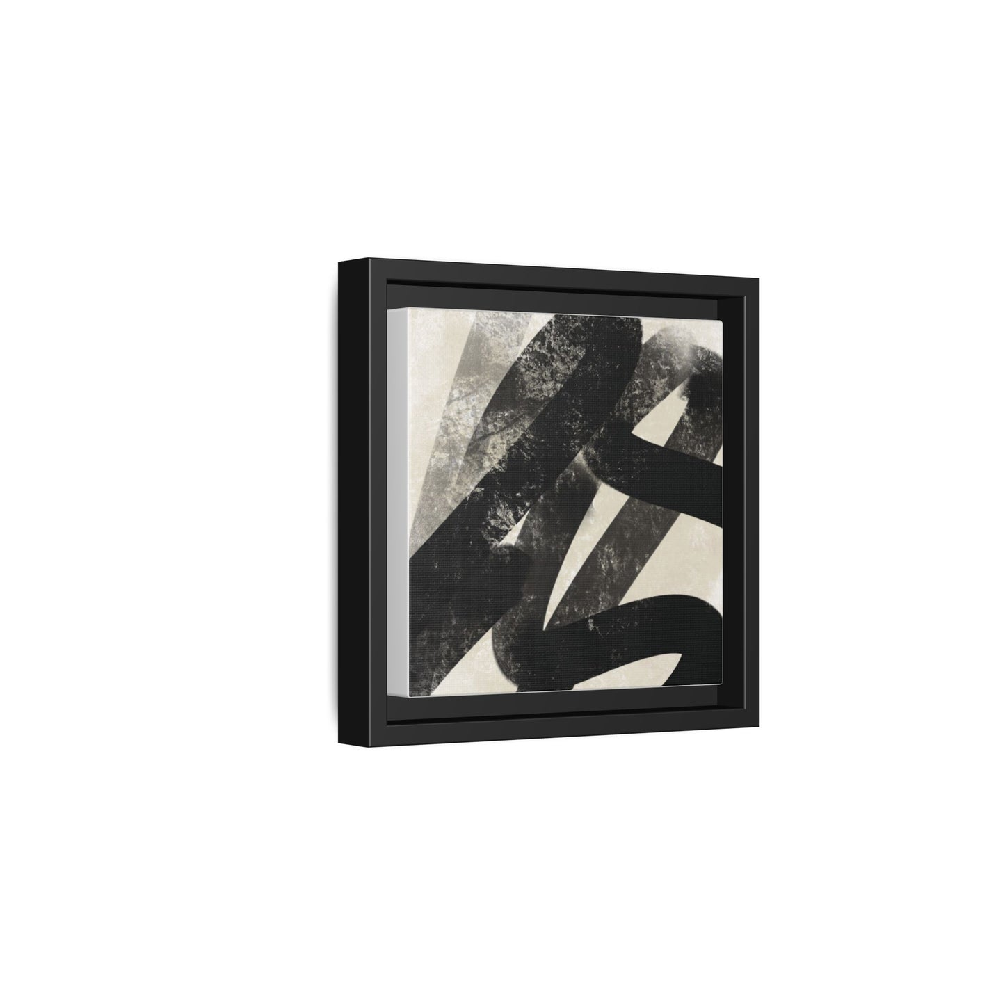 Modern Abstract Framed Canvas Art - Multi-Color Decorative Wall Decor