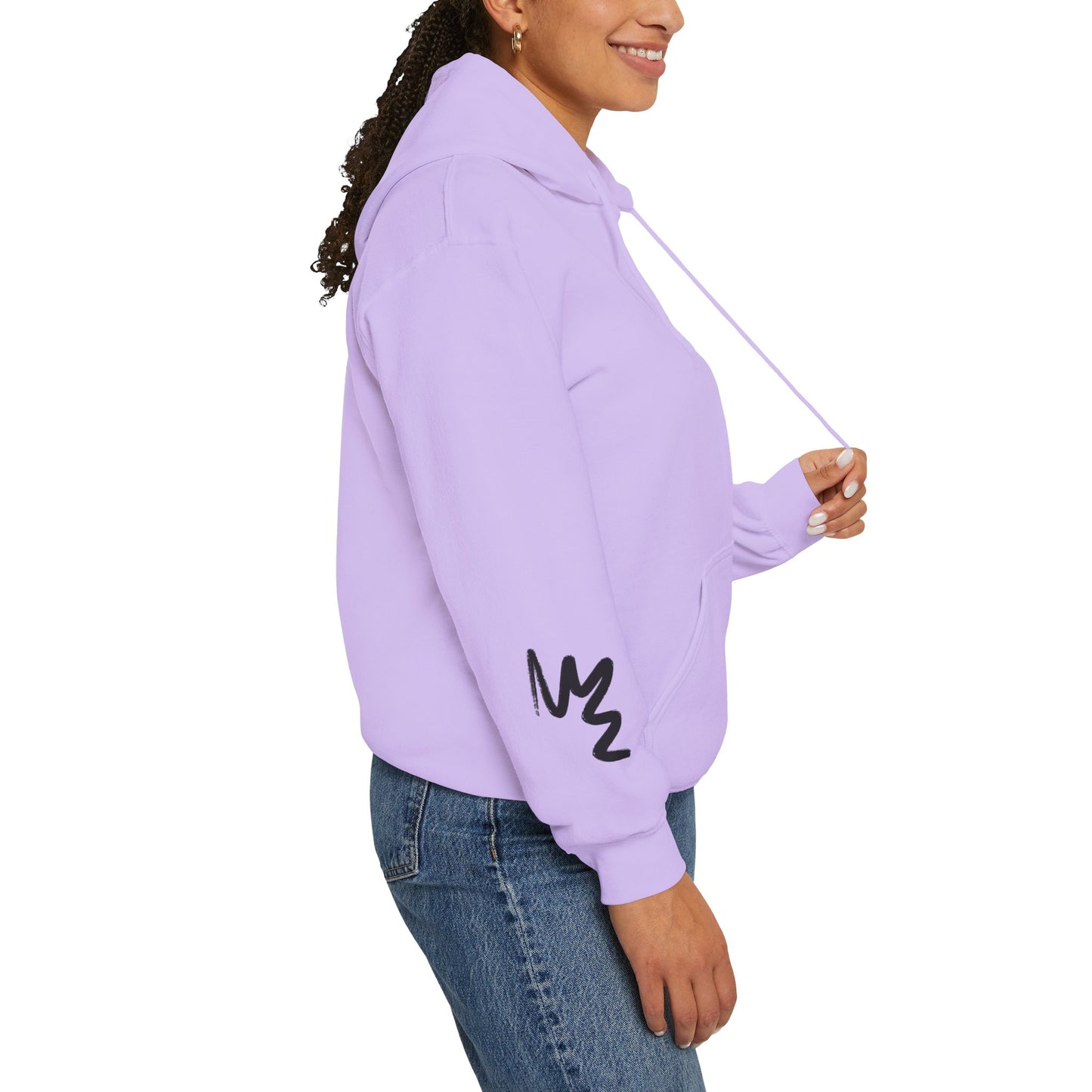 Black hart hoddie