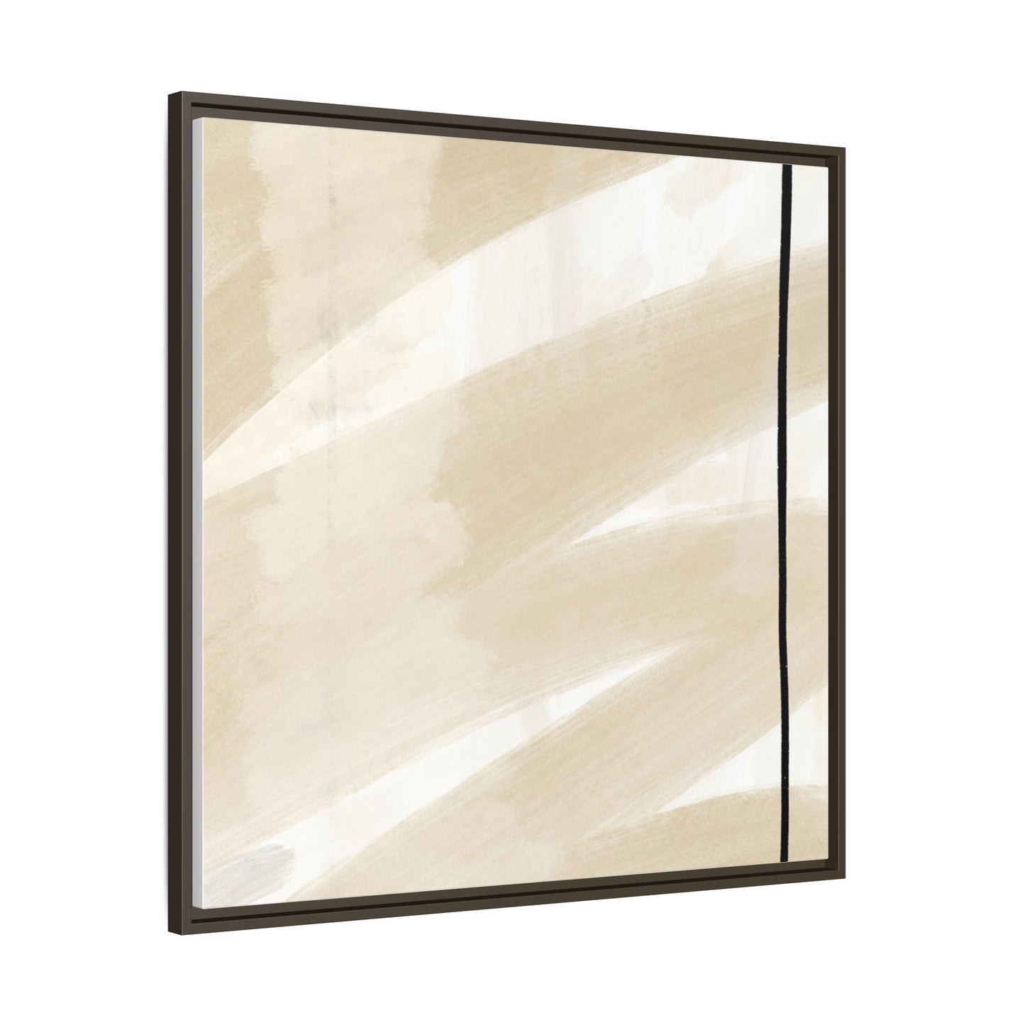 Modern Abstract Framed Canvas Art - Multi-color Wall Decor