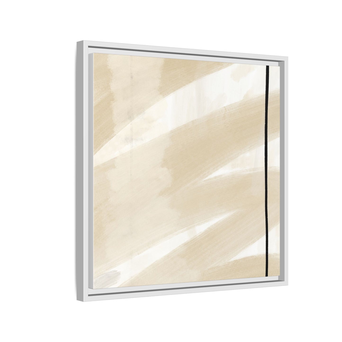 Modern Abstract Framed Canvas Art - Multi-color Wall Decor