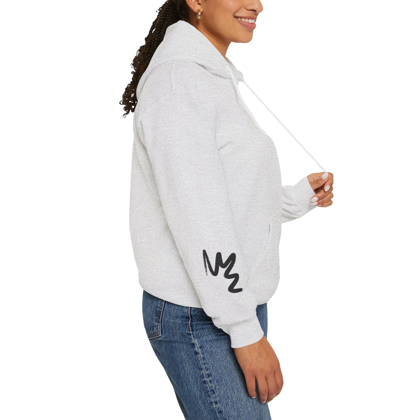 Black hart hoddie