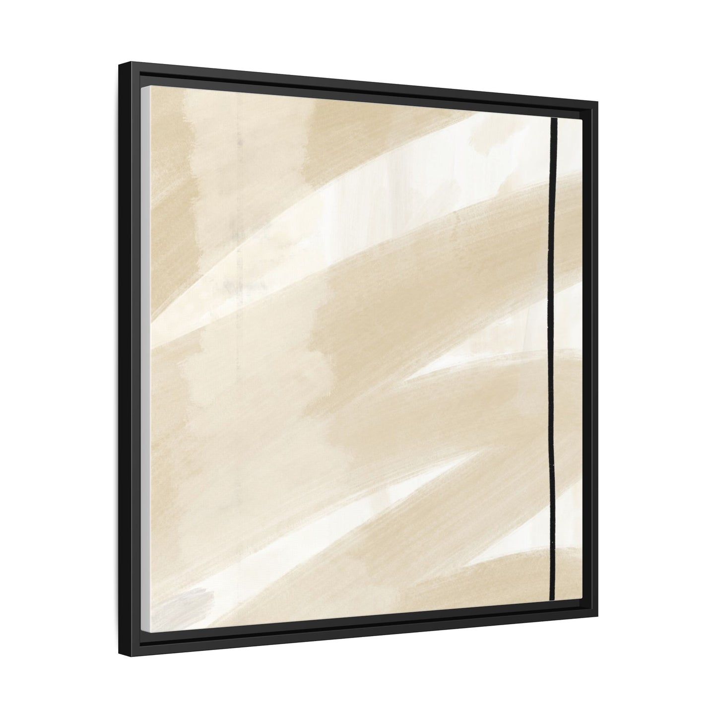 Modern Abstract Framed Canvas Art - Multi-color Wall Decor