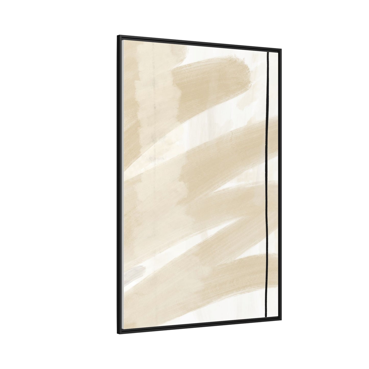 Modern Abstract Framed Canvas Art - Multi-color Wall Decor