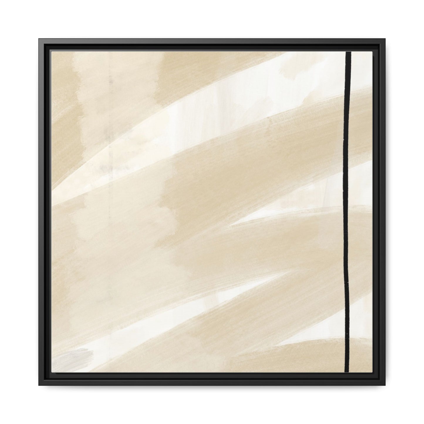 Modern Abstract Framed Canvas Art - Multi-color Wall Decor