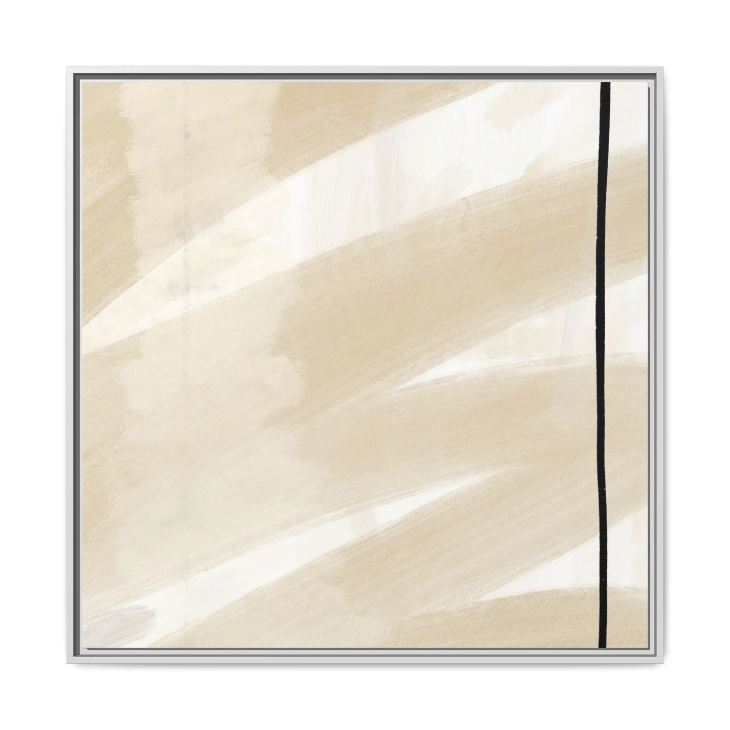 Modern Abstract Framed Canvas Art - Multi-color Wall Decor