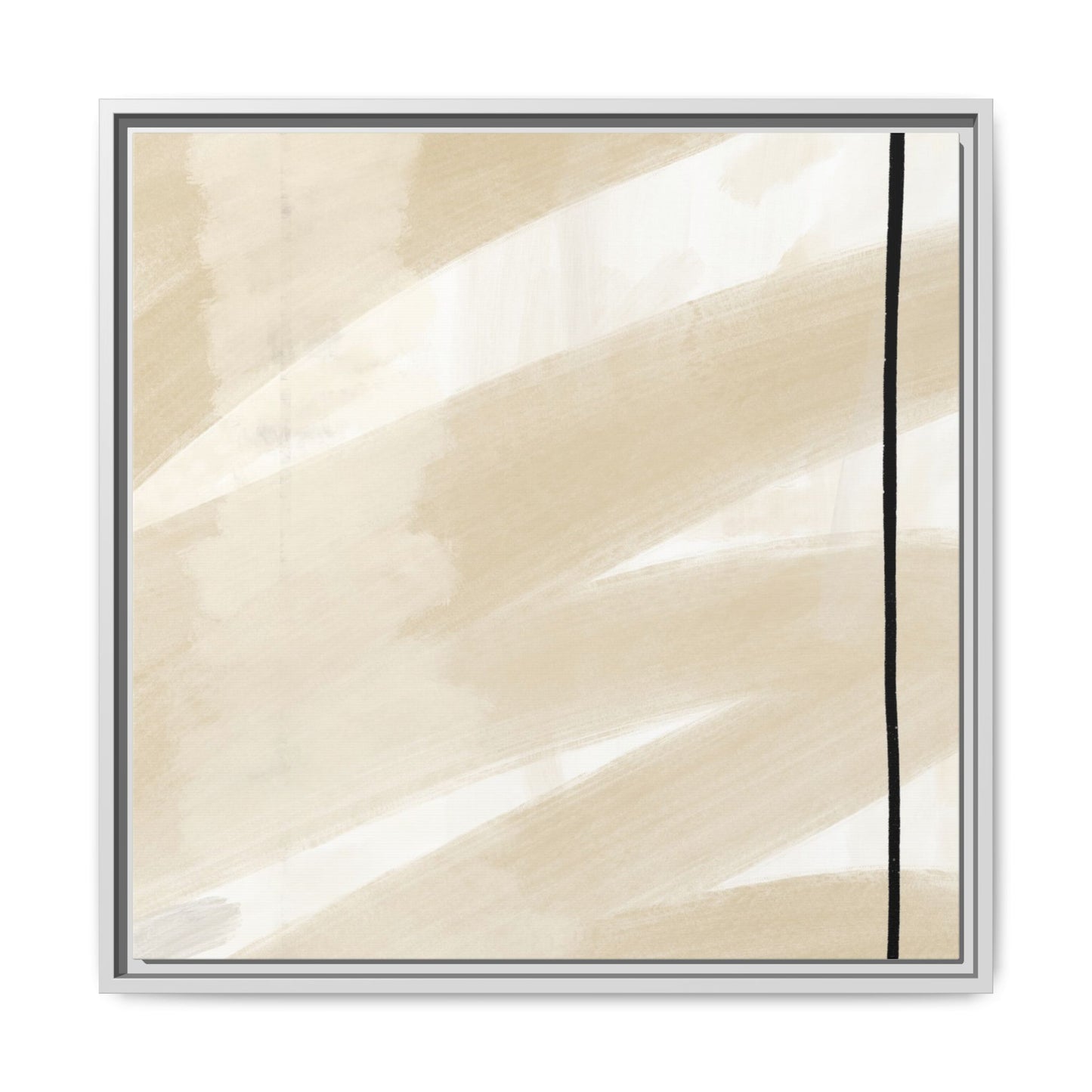 Modern Abstract Framed Canvas Art - Multi-color Wall Decor