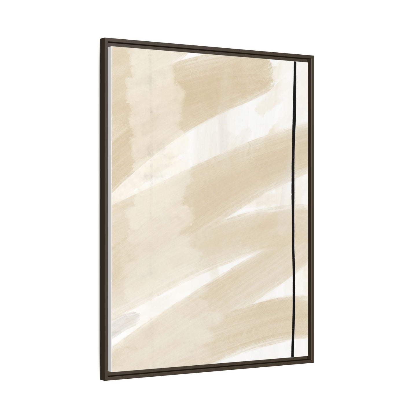 Modern Abstract Framed Canvas Art - Multi-color Wall Decor