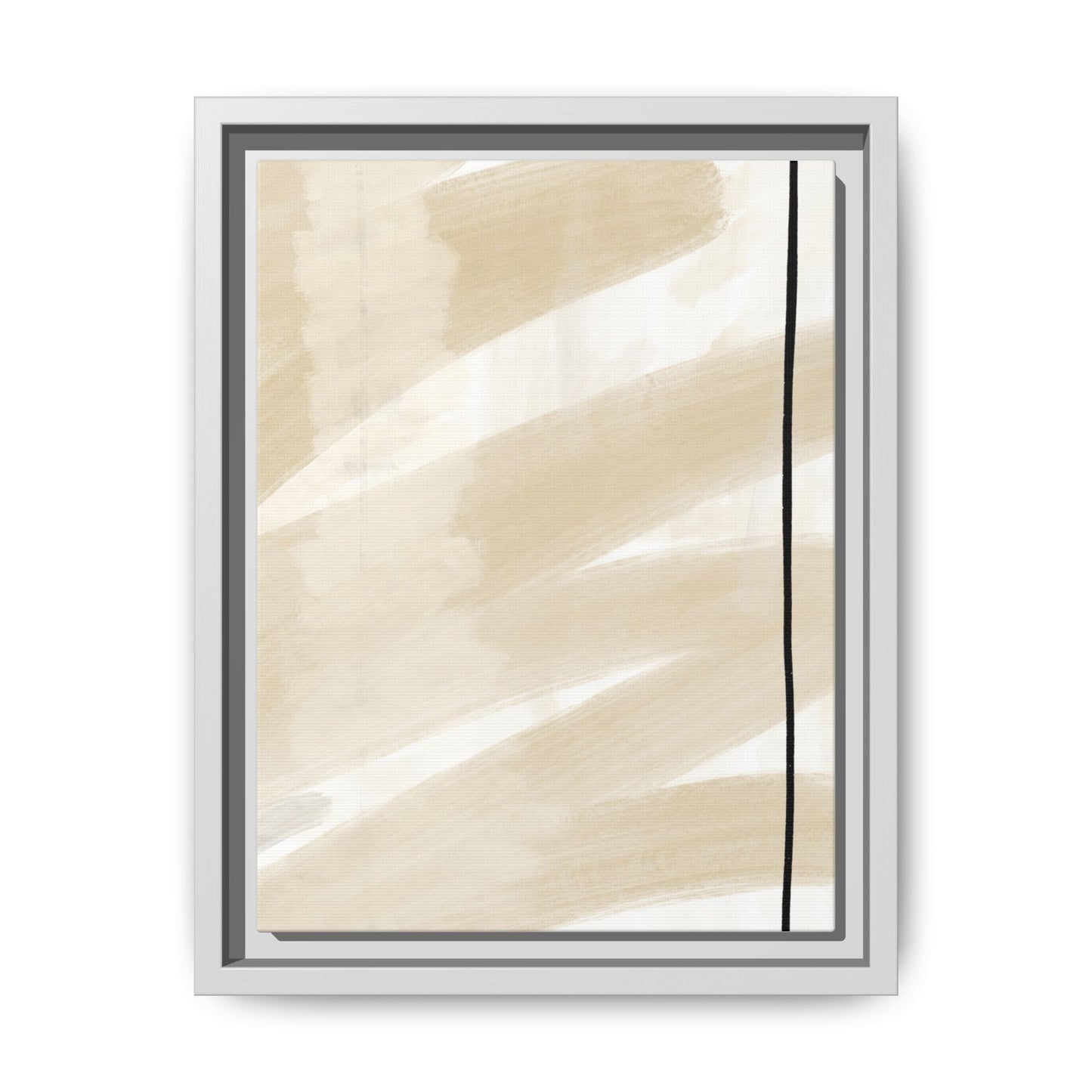 Modern Abstract Framed Canvas Art - Multi-color Wall Decor