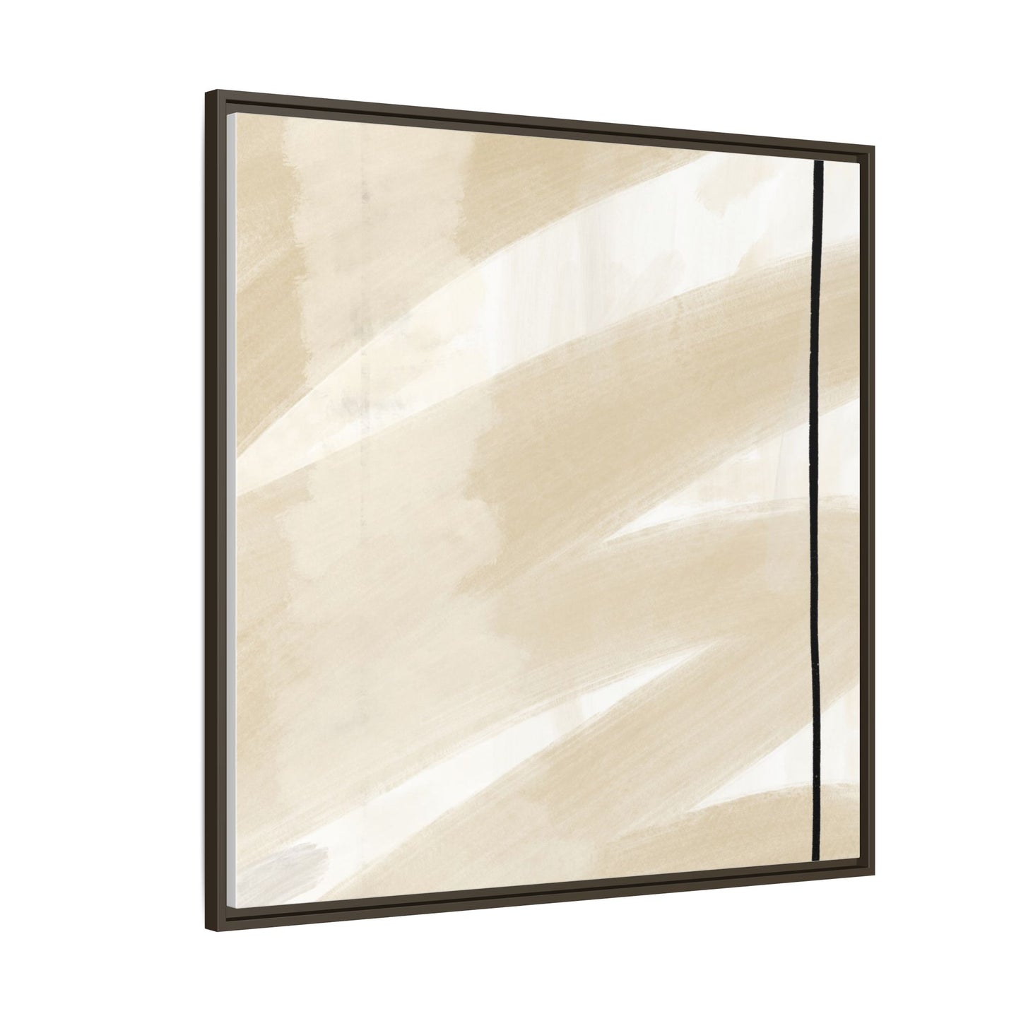 Modern Abstract Framed Canvas Art - Multi-color Wall Decor