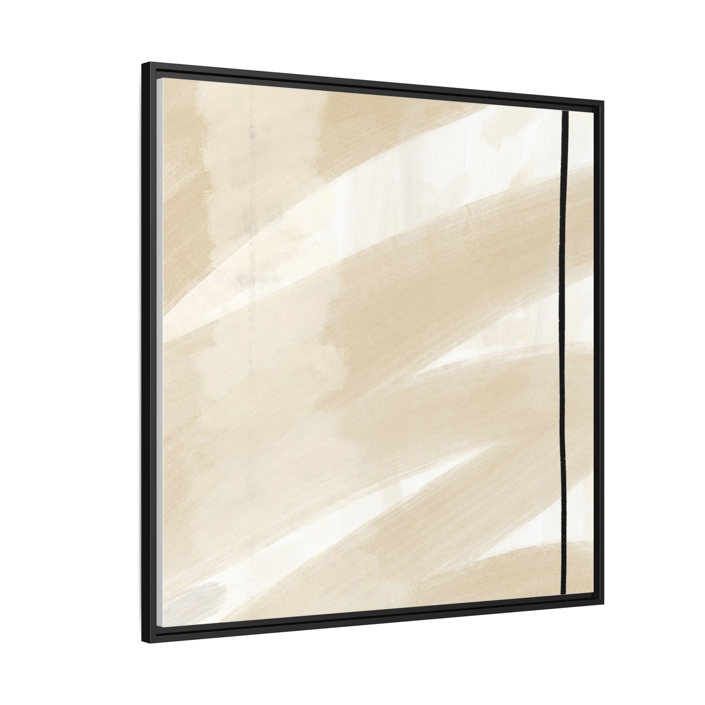 Modern Abstract Framed Canvas Art - Multi-color Wall Decor
