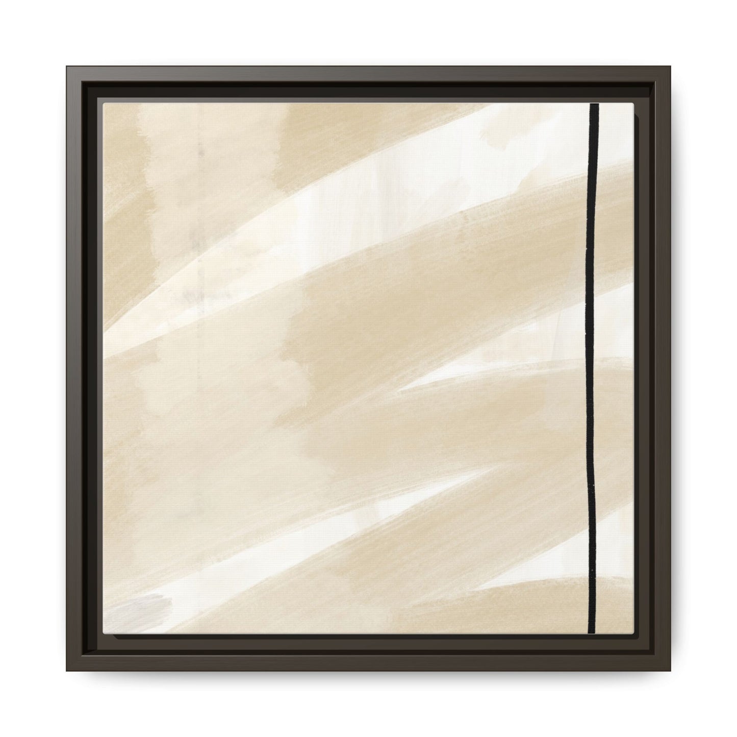 Modern Abstract Framed Canvas Art - Multi-color Wall Decor