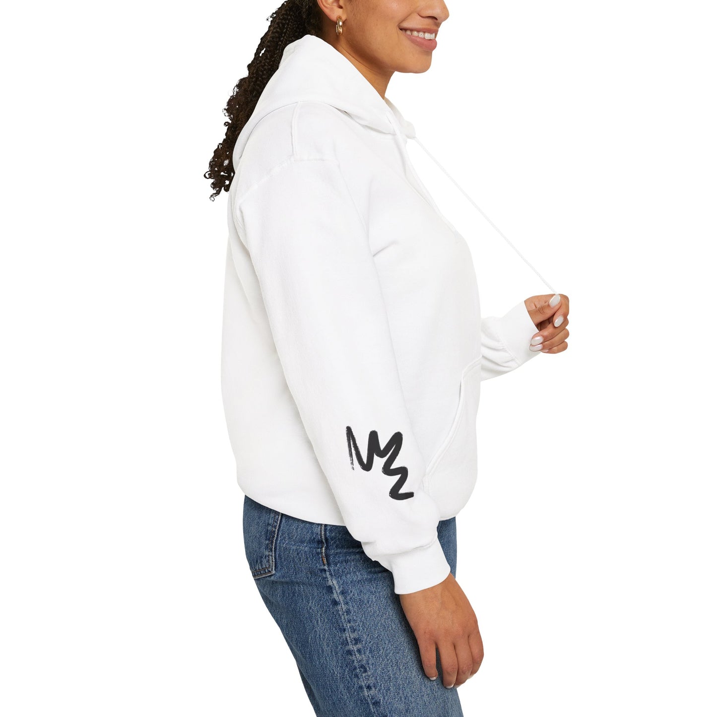 Black hart hoddie