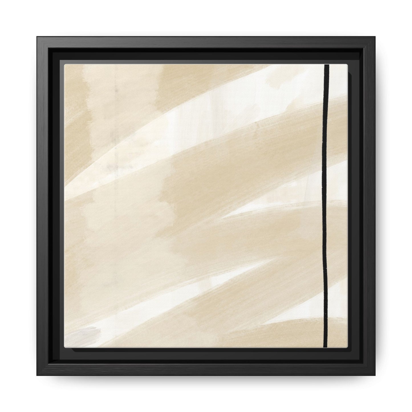 Modern Abstract Framed Canvas Art - Multi-color Wall Decor