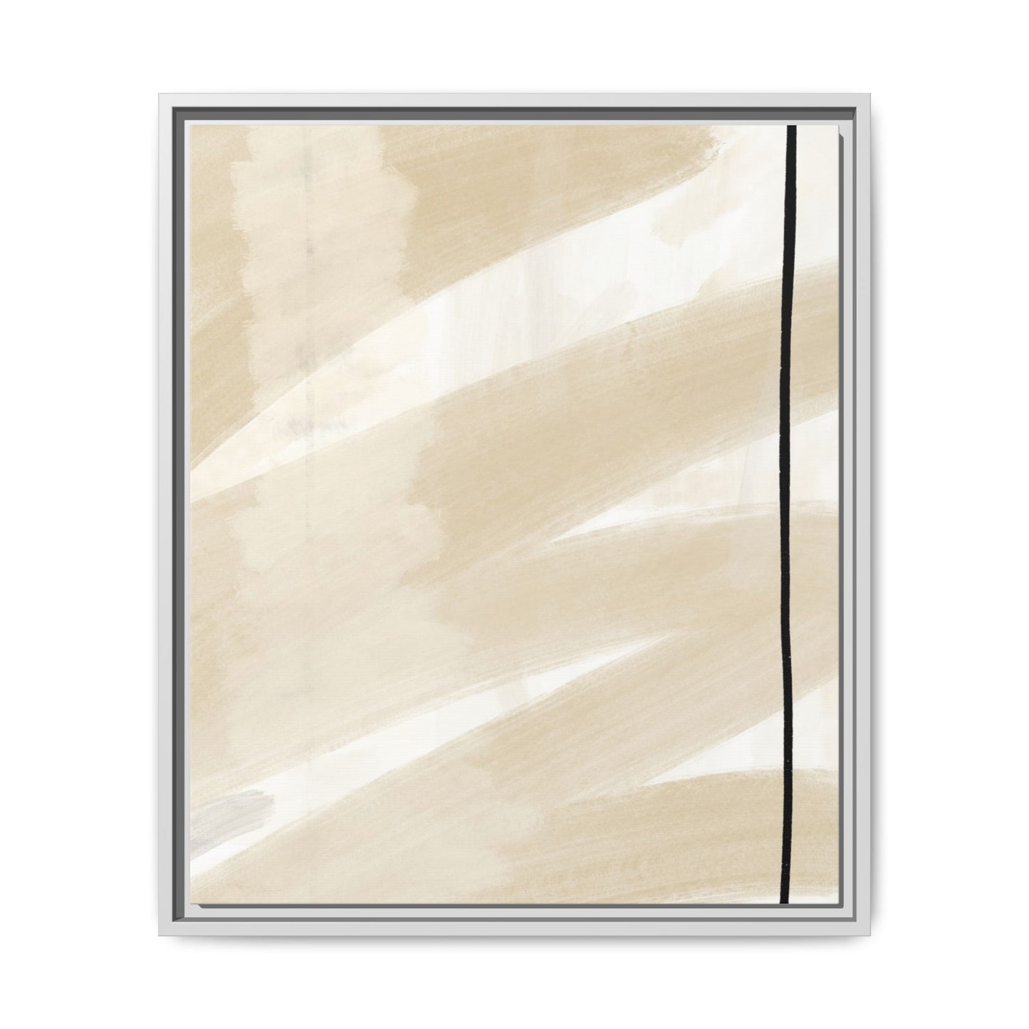 Modern Abstract Framed Canvas Art - Multi-color Wall Decor