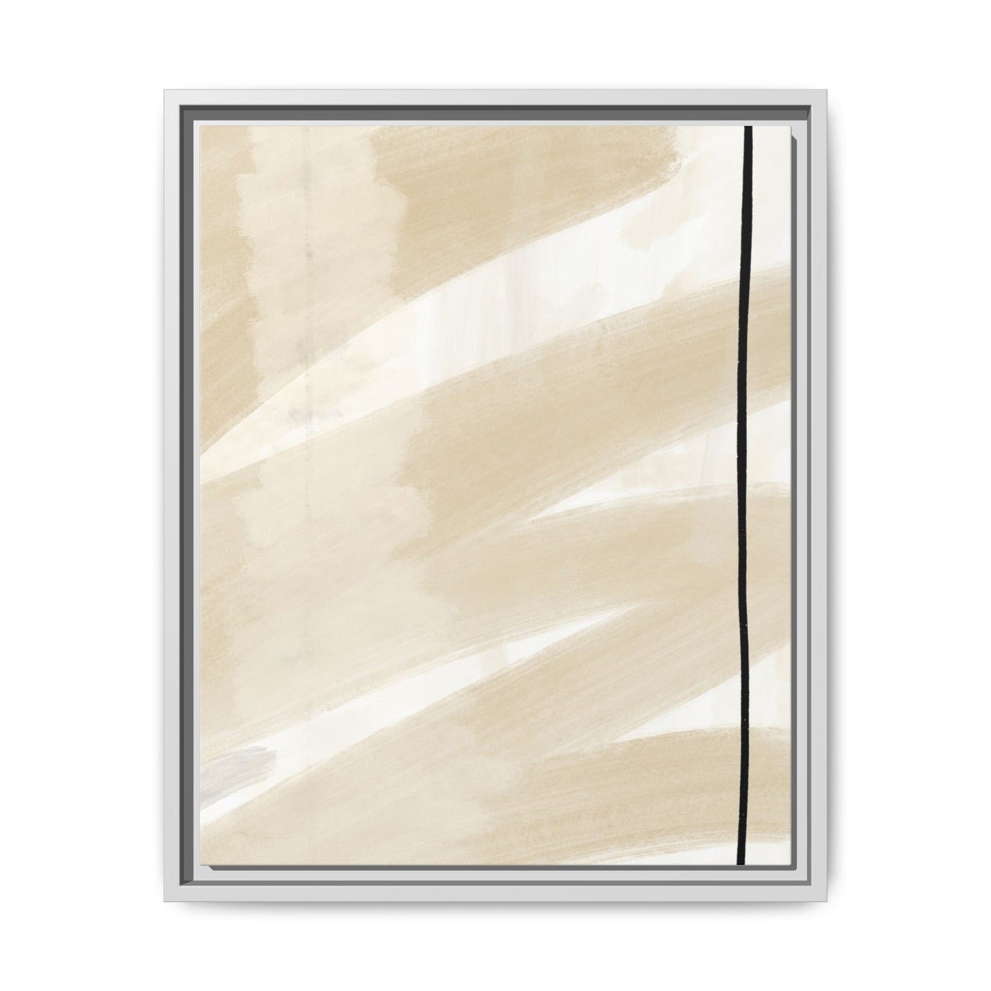 Modern Abstract Framed Canvas Art - Multi-color Wall Decor