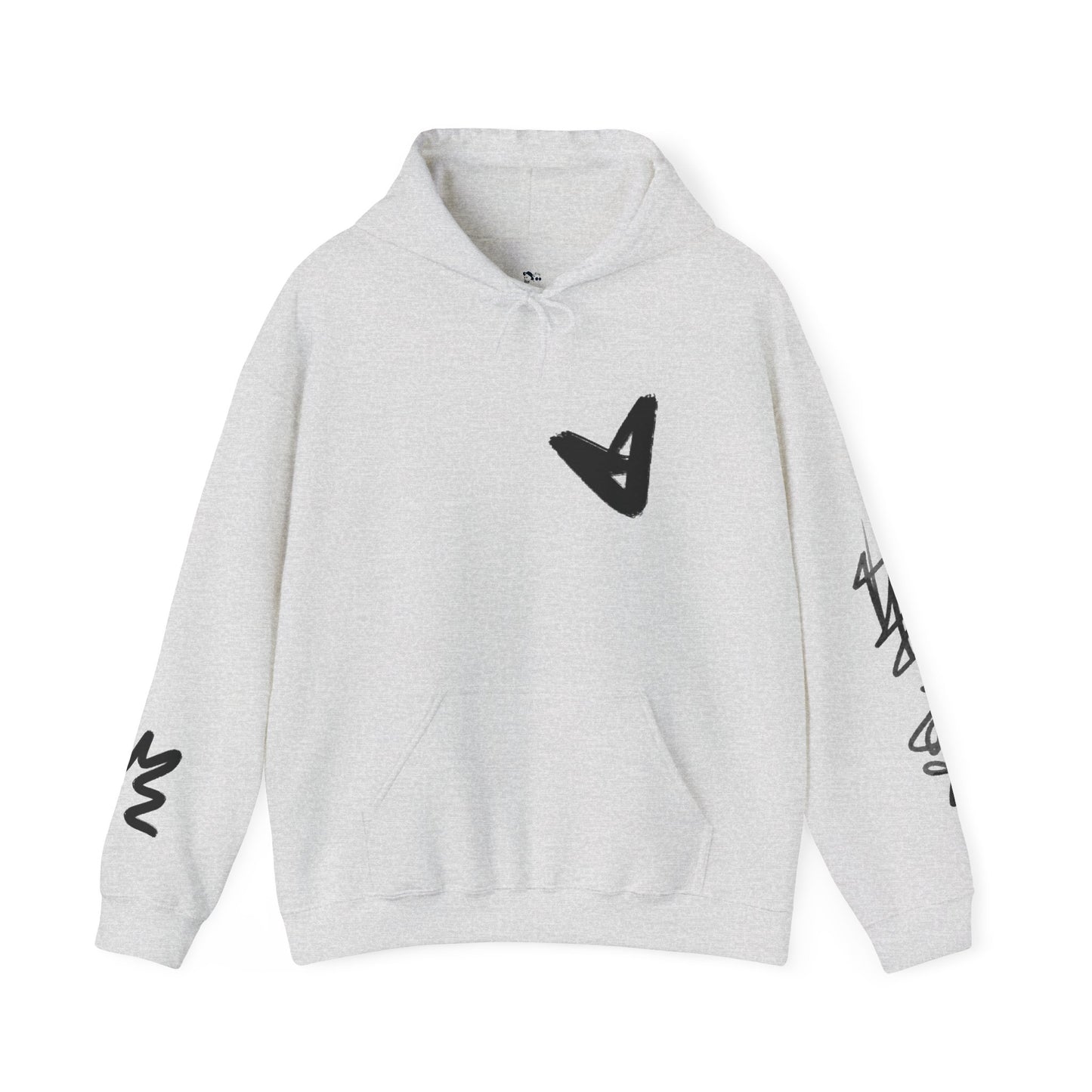 Black hart hoddie