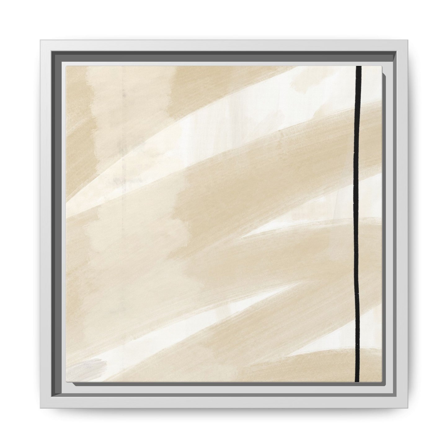 Modern Abstract Framed Canvas Art - Multi-color Wall Decor