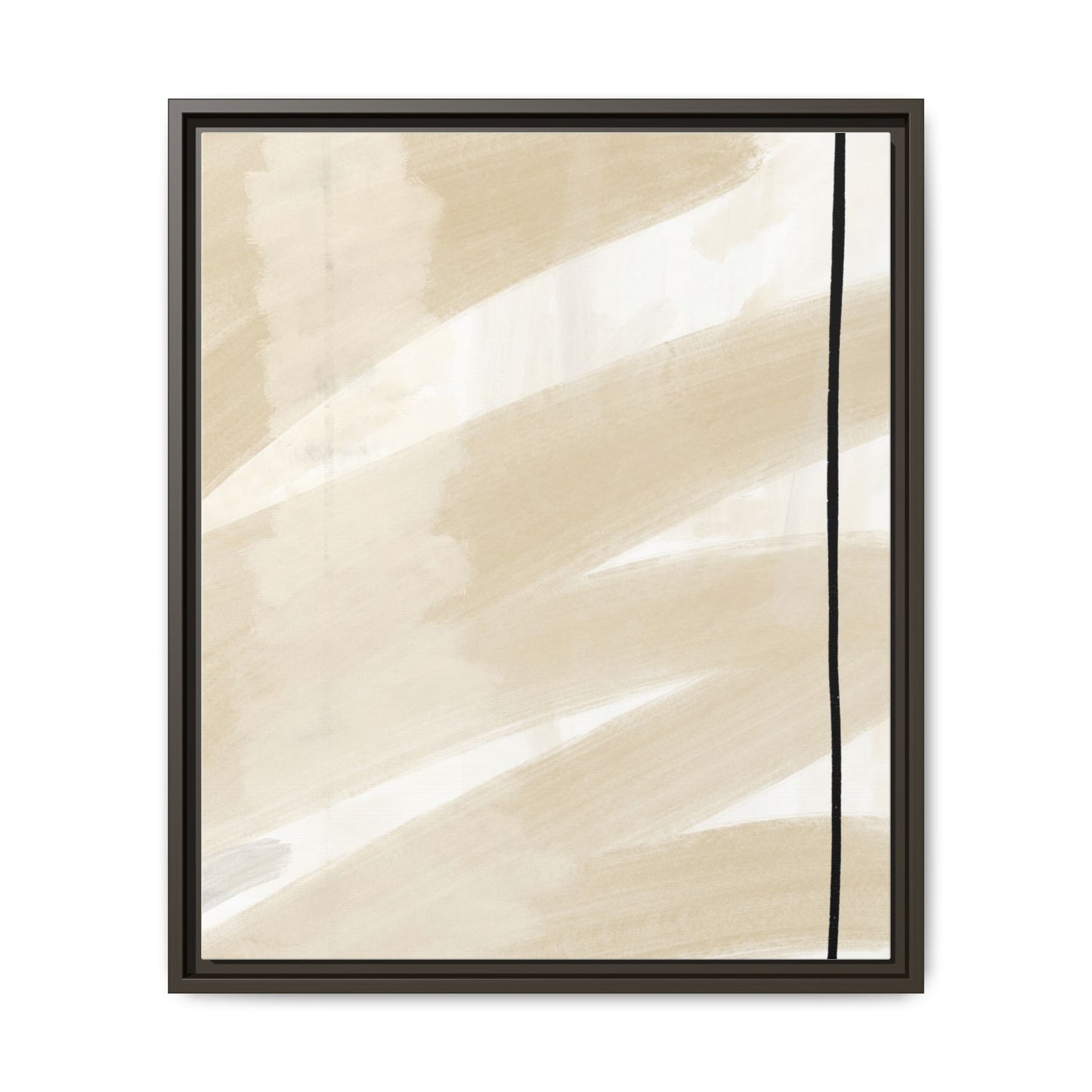 Modern Abstract Framed Canvas Art - Multi-color Wall Decor