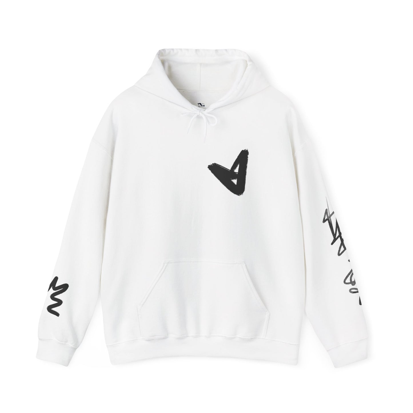 Black hart hoddie