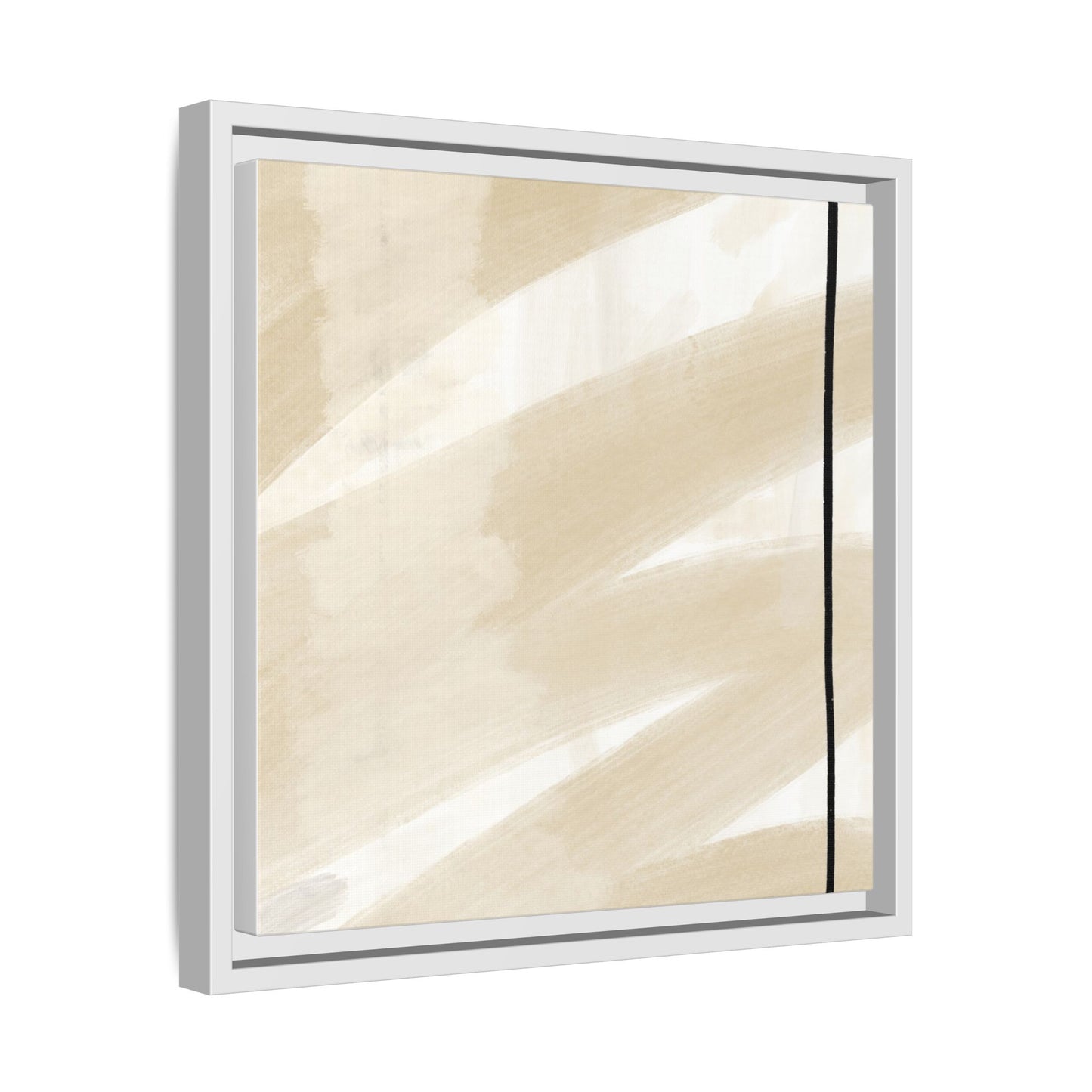 Modern Abstract Framed Canvas Art - Multi-color Wall Decor