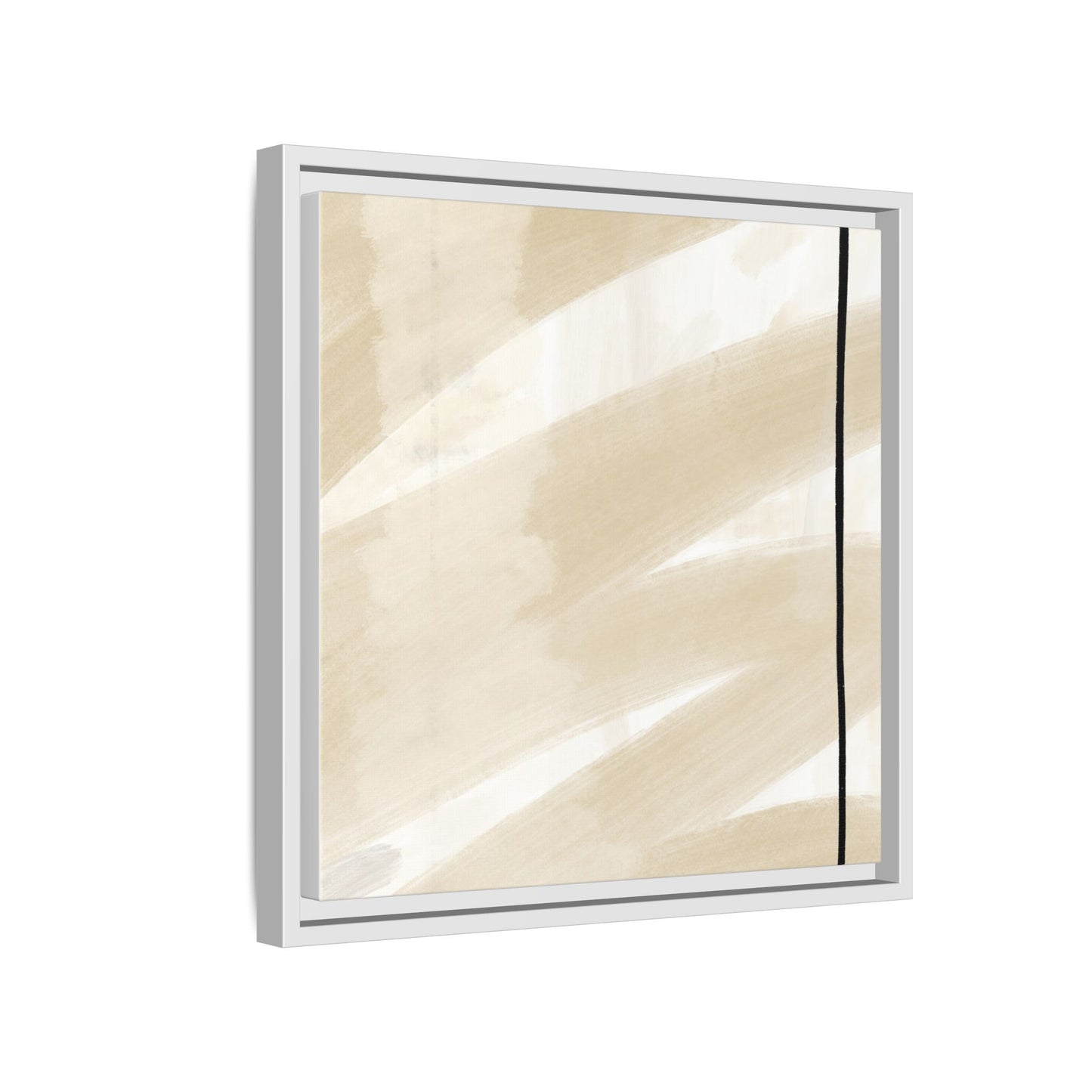 Modern Abstract Framed Canvas Art - Multi-color Wall Decor