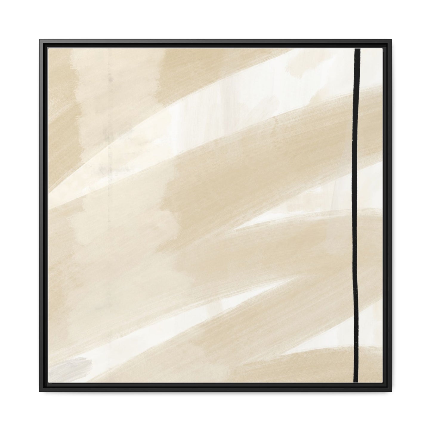 Modern Abstract Framed Canvas Art - Multi-color Wall Decor