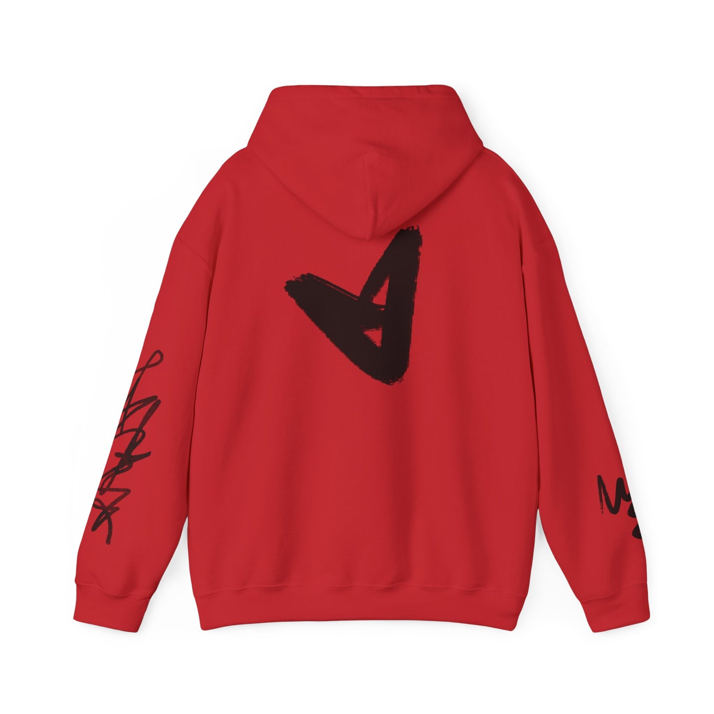 Black hart hoddie