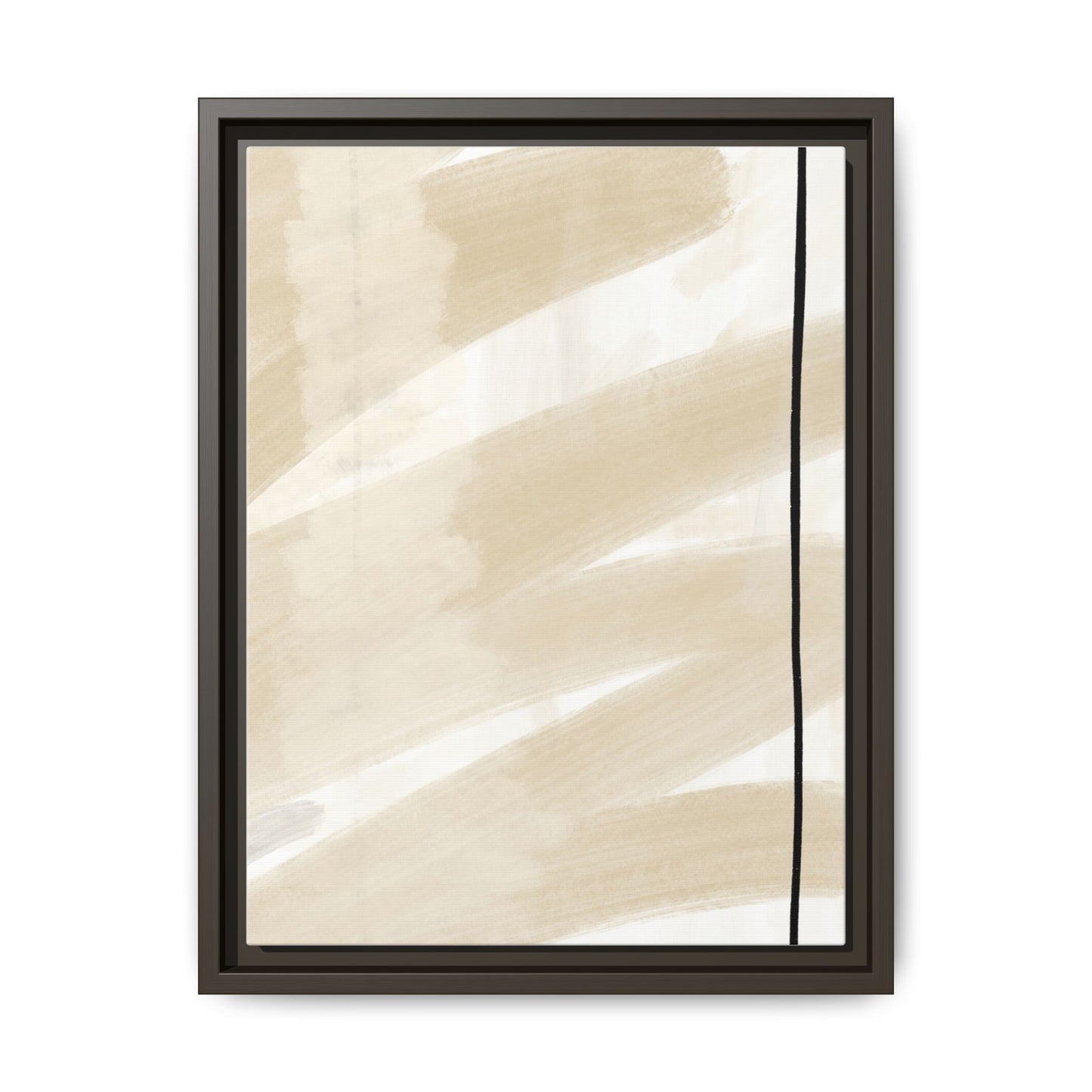 Modern Abstract Framed Canvas Art - Multi-color Wall Decor