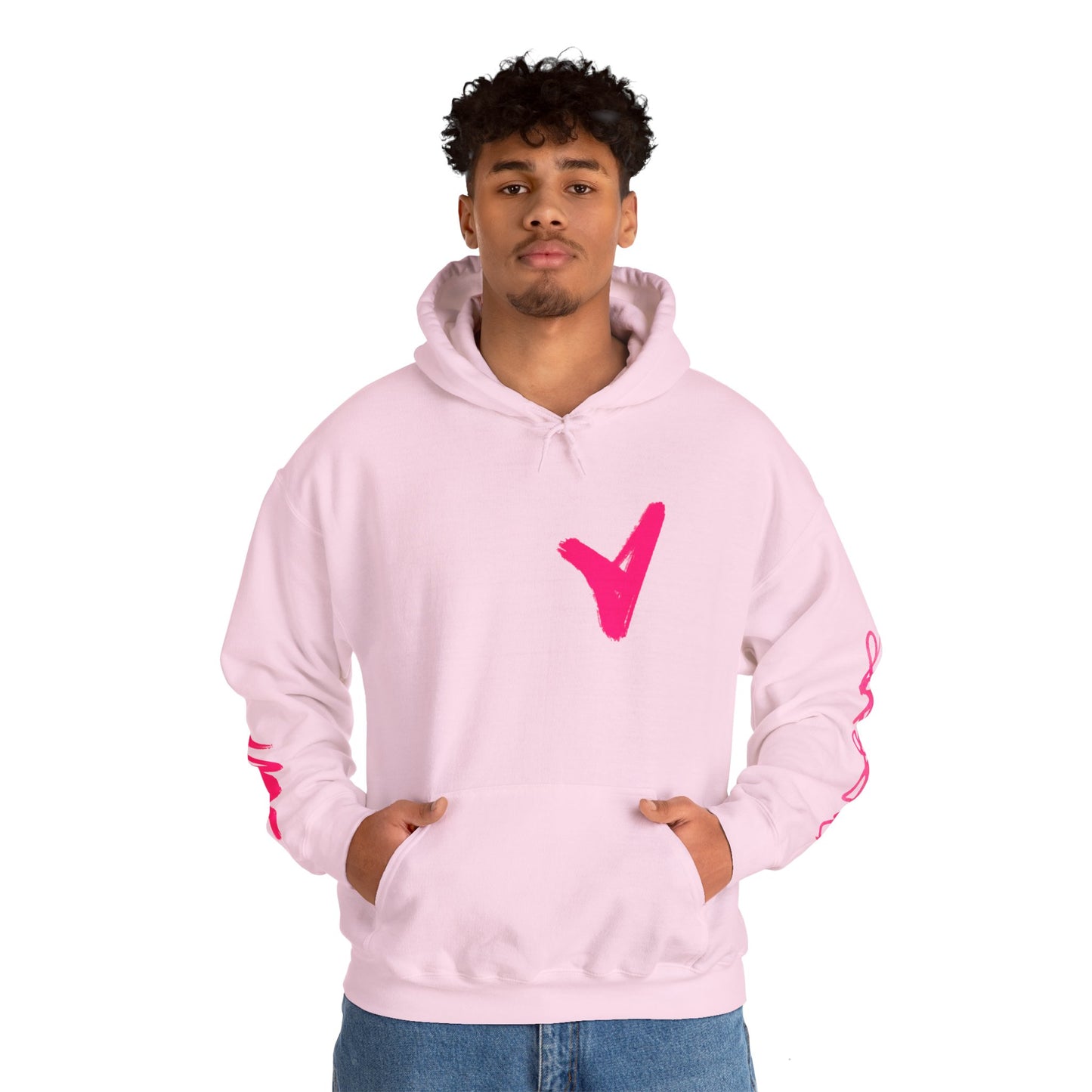 Pink Hart Hoodie