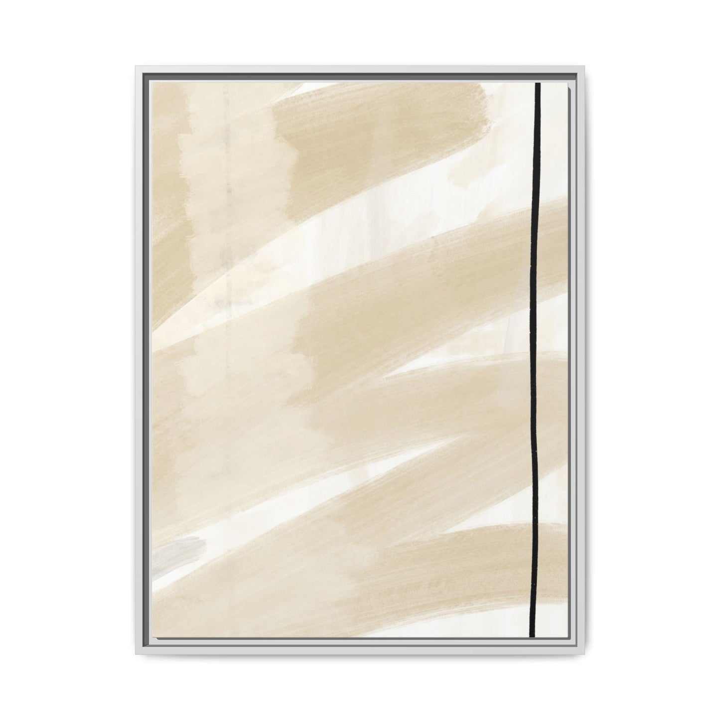 Modern Abstract Framed Canvas Art - Multi-color Wall Decor