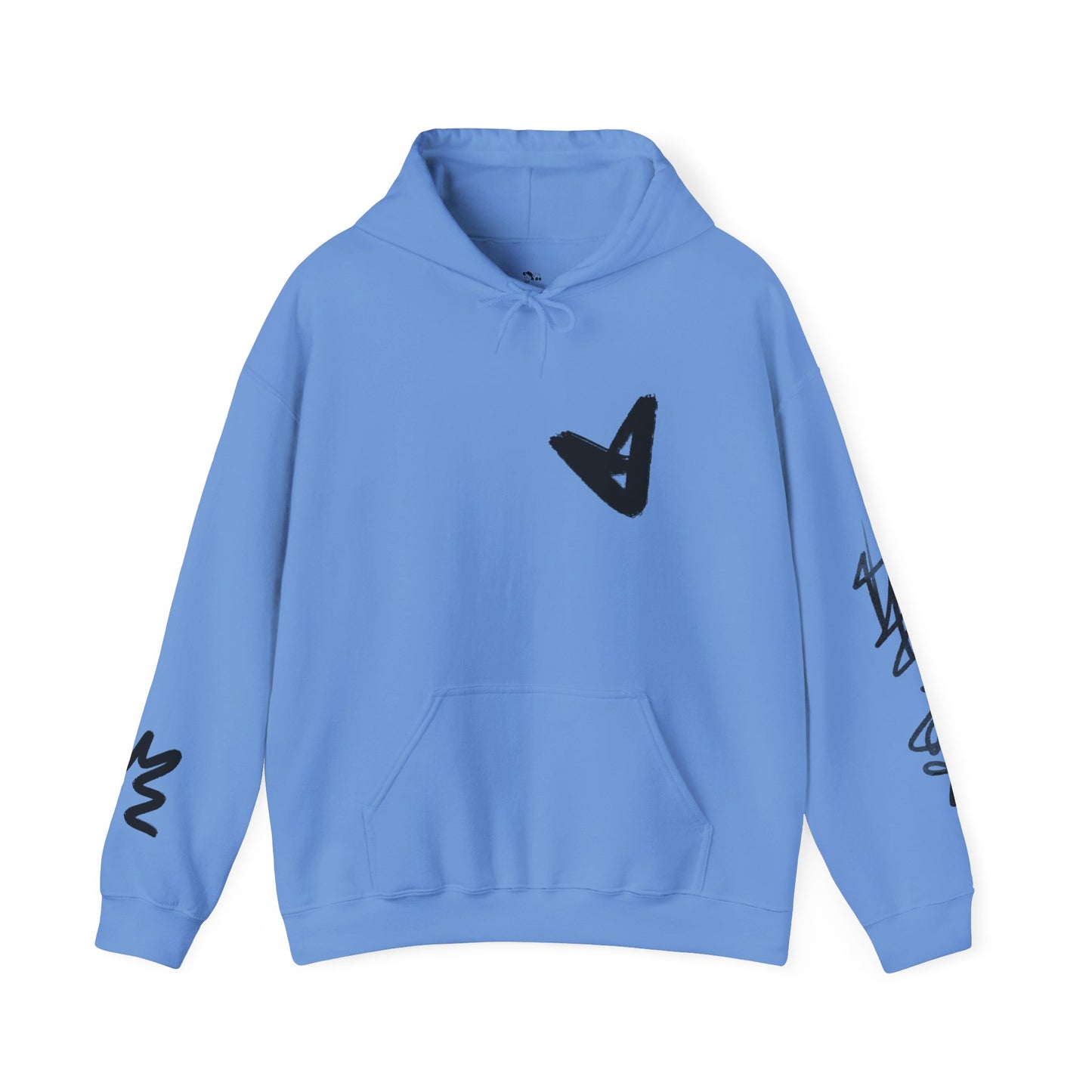 Black hart hoddie