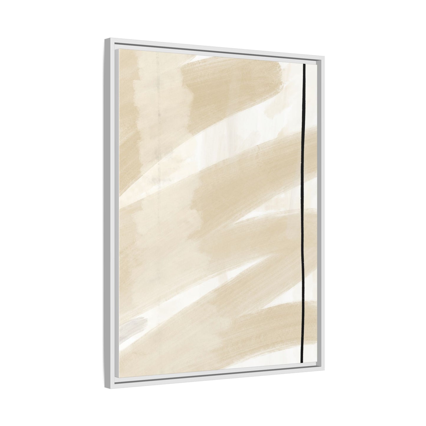 Modern Abstract Framed Canvas Art - Multi-color Wall Decor