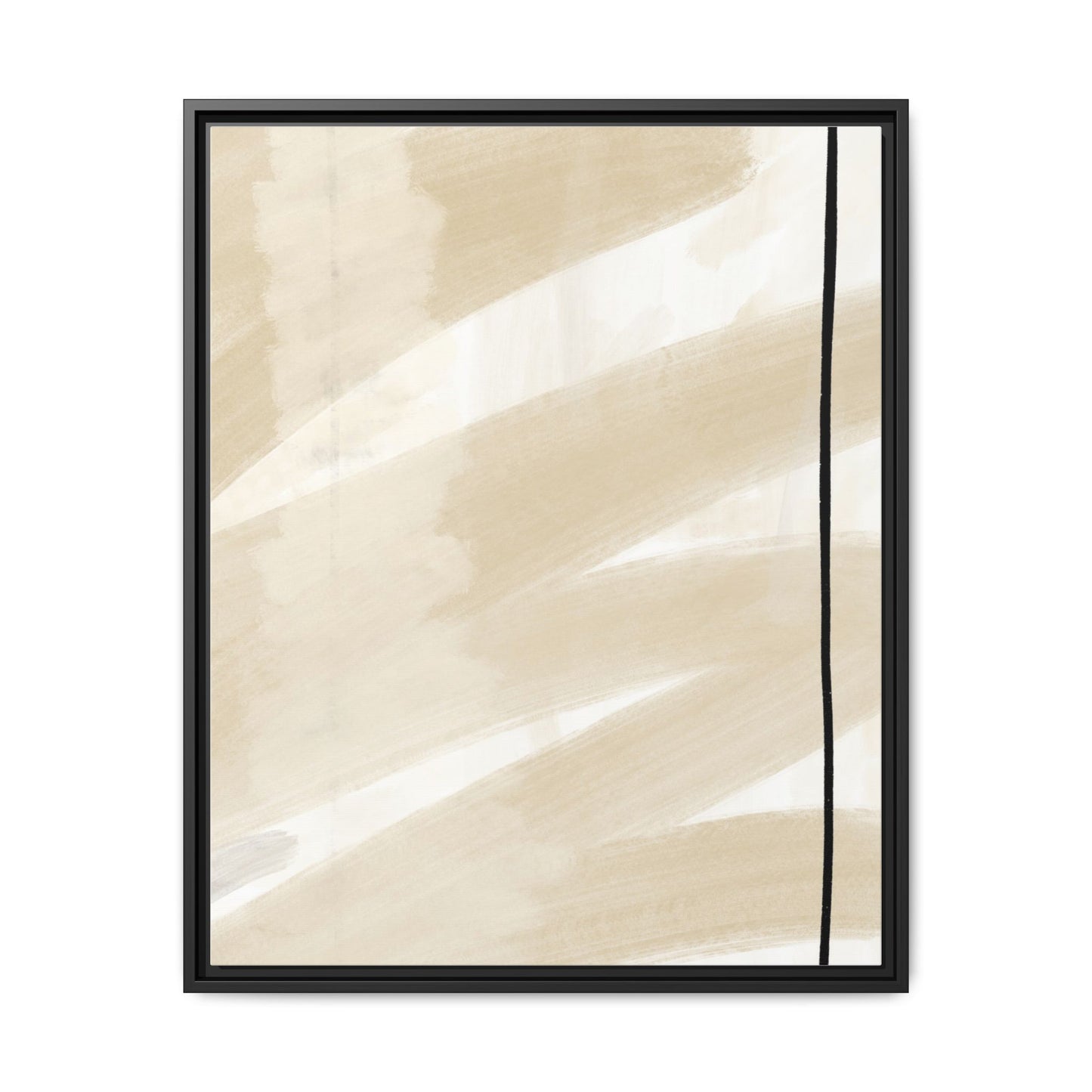 Modern Abstract Framed Canvas Art - Multi-color Wall Decor
