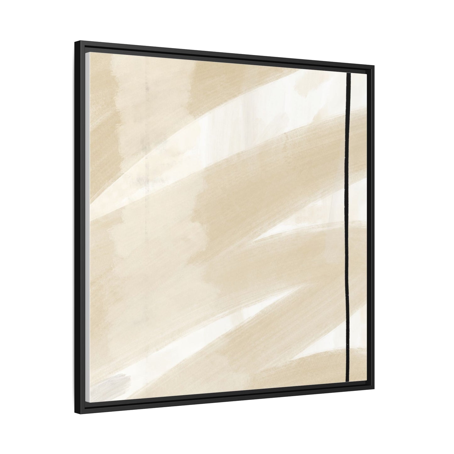 Modern Abstract Framed Canvas Art - Multi-color Wall Decor