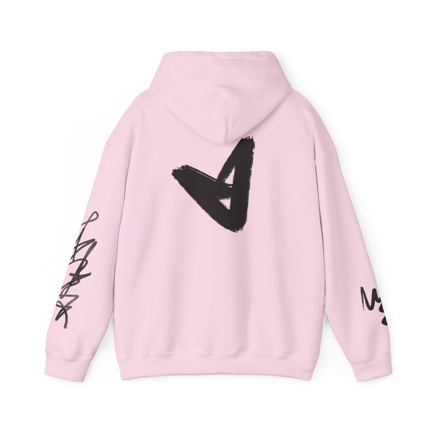Black hart hoddie