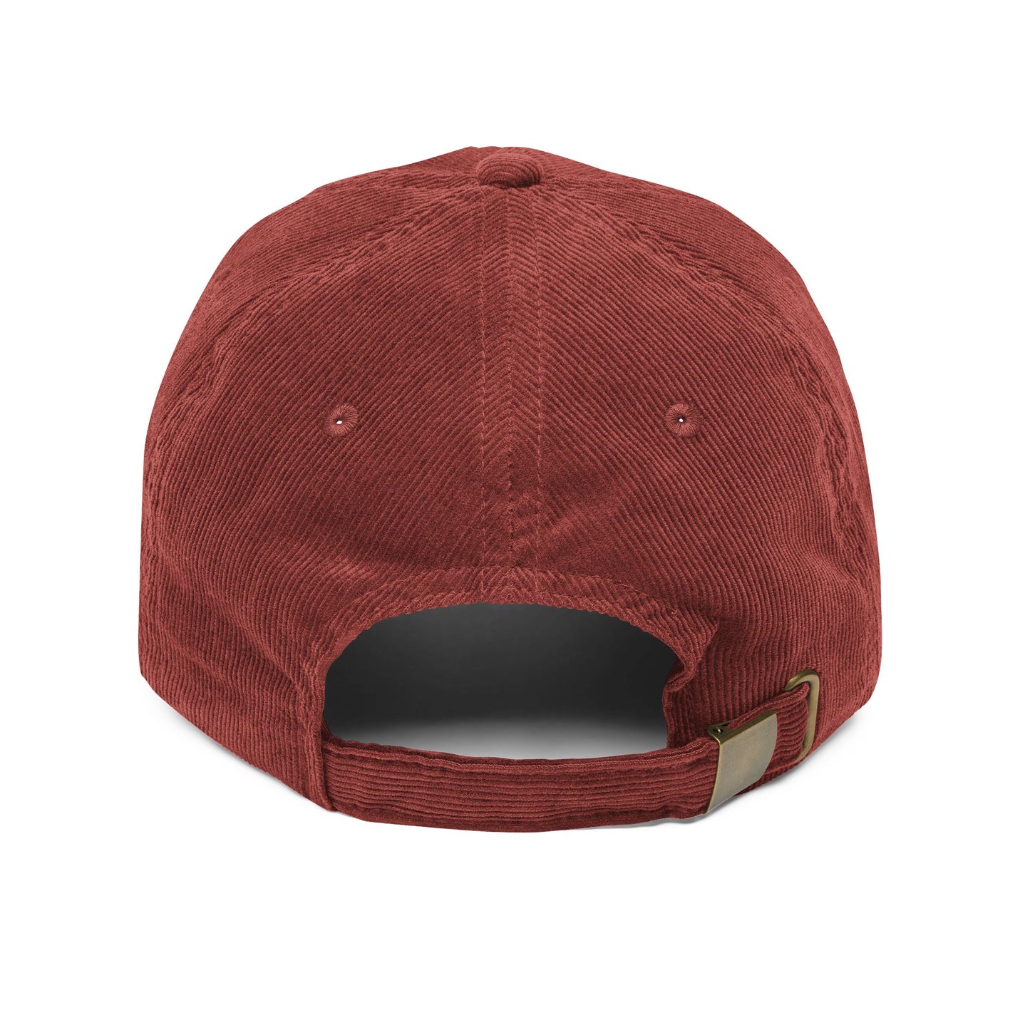 Vintage Corduroy Cap with 'Attitude' Embroidery