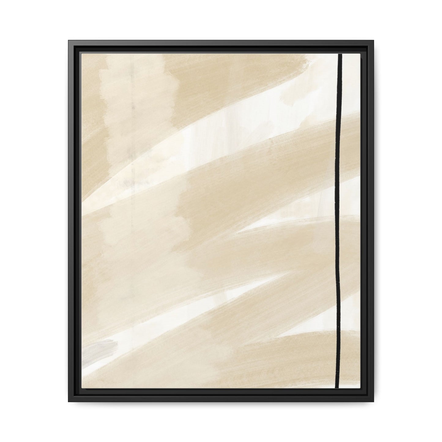 Modern Abstract Framed Canvas Art - Multi-color Wall Decor