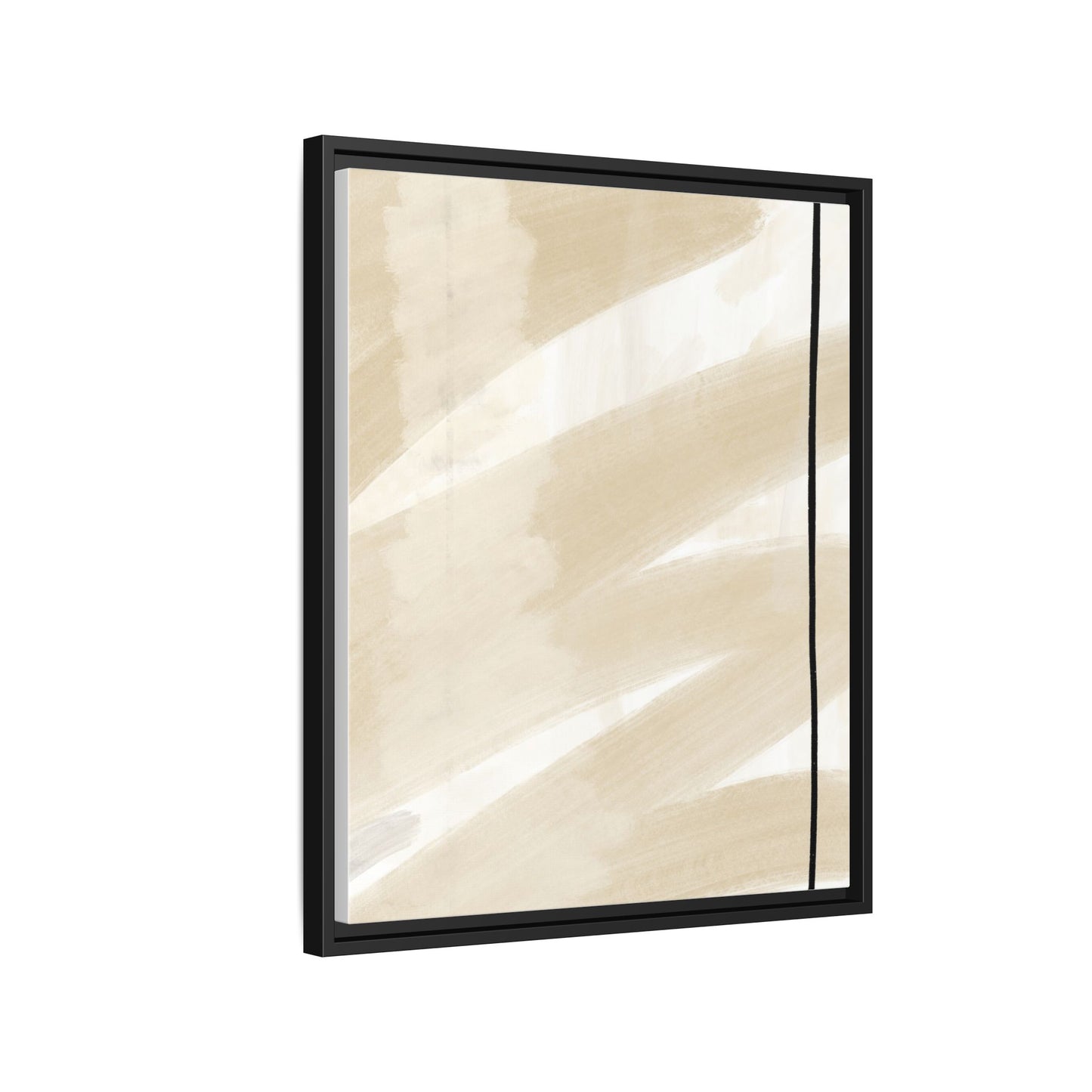 Modern Abstract Framed Canvas Art - Multi-color Wall Decor