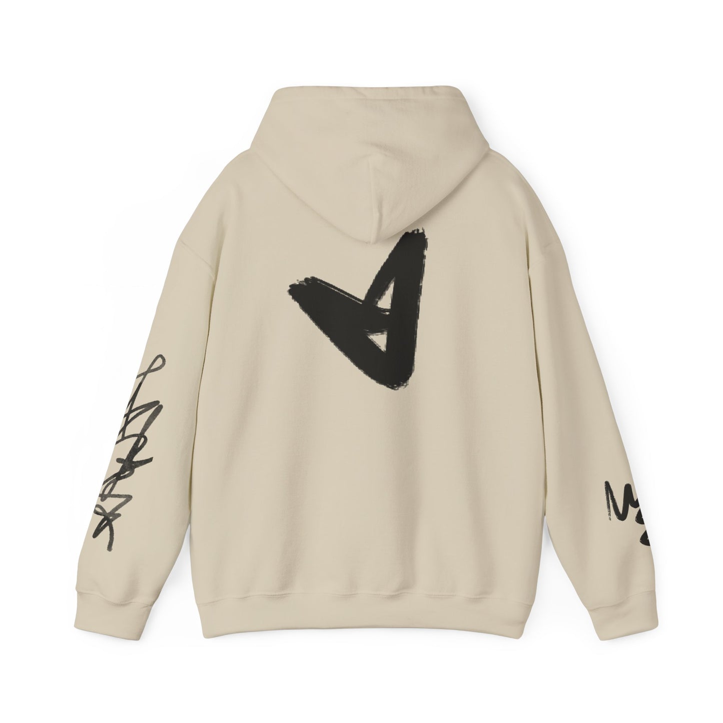 Black hart hoddie