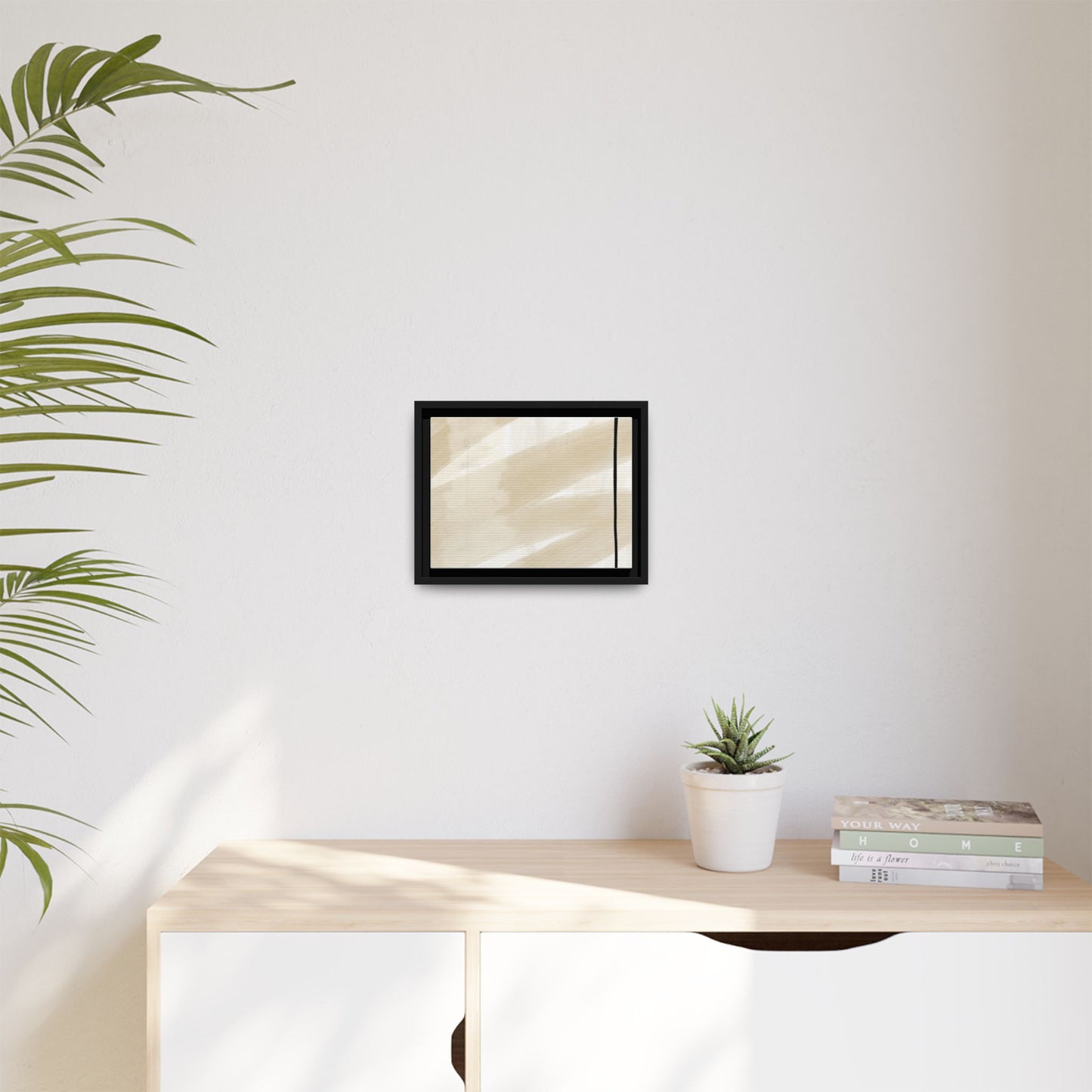 Modern Abstract Framed Canvas Art - Multi-color Wall Decor