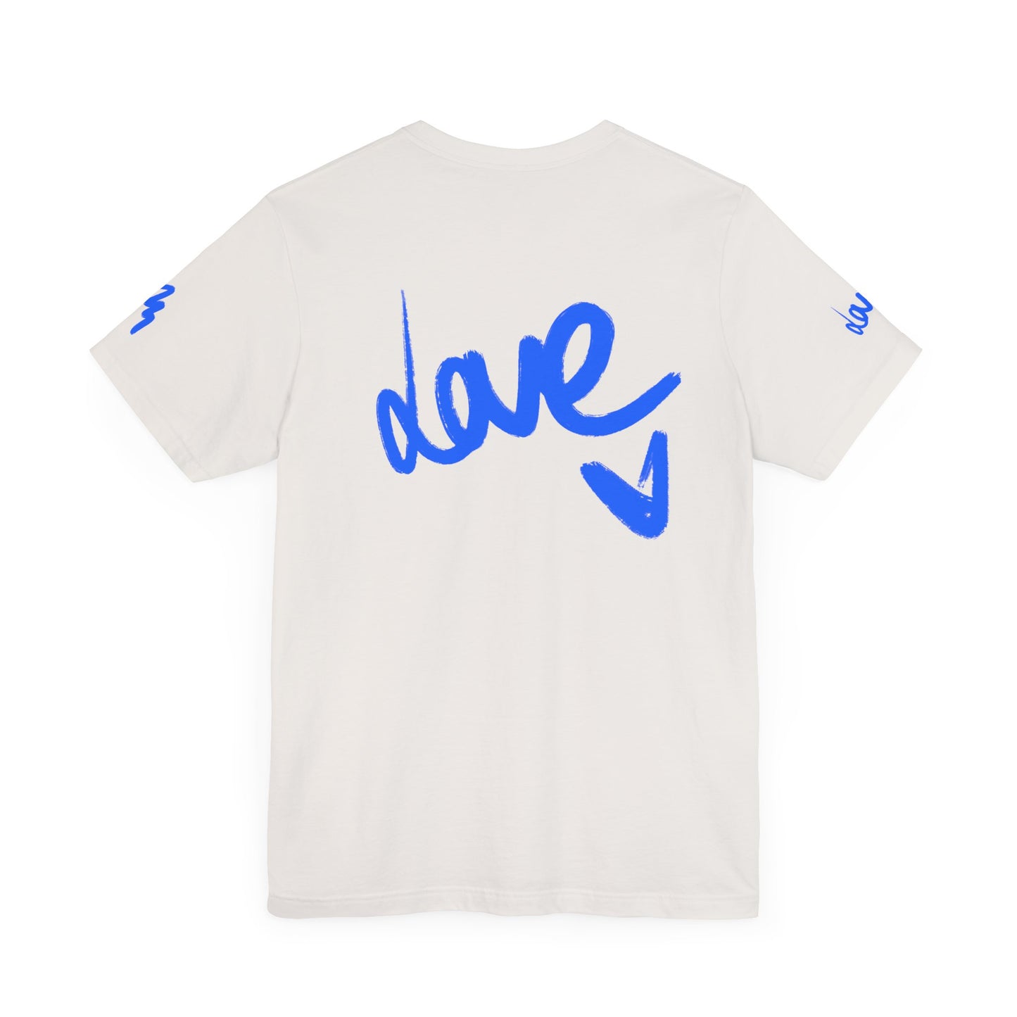 Casual Unisex Tee - Stylish 'dave' Graphic Short Sleeve Shirt